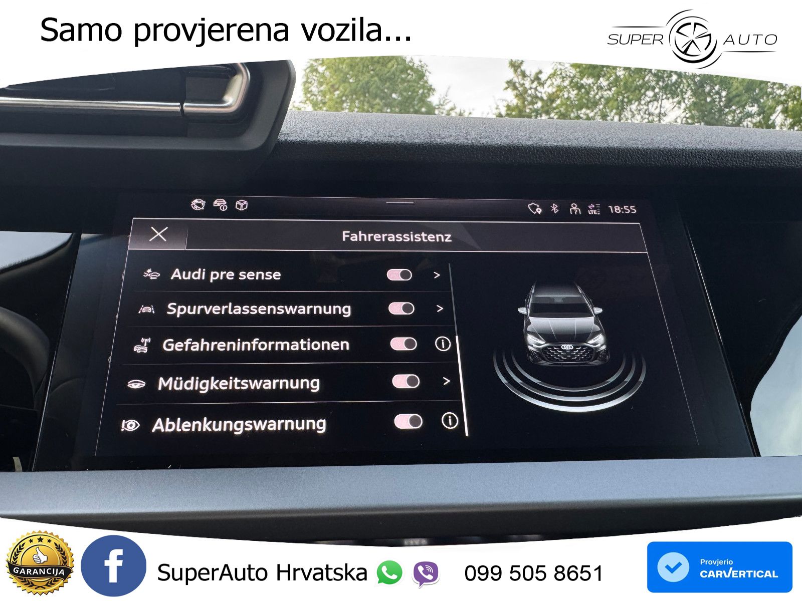 Audi A3 Sportback 30 TFSI (116 KS) Mild Hybrid S tronic advanced LED+GR SJED+ACC