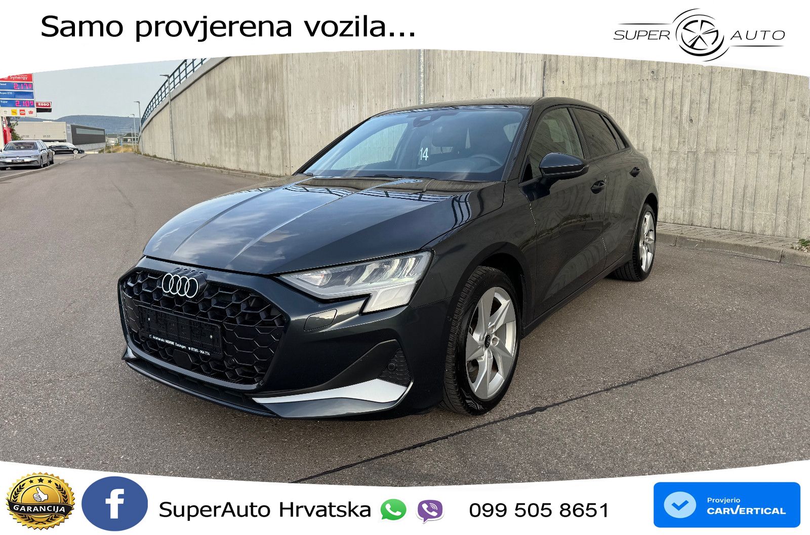 Audi A3 Sportback 30 TFSI (116 KS) Mild Hybrid S tronic advanced LED+GR SJED+ACC