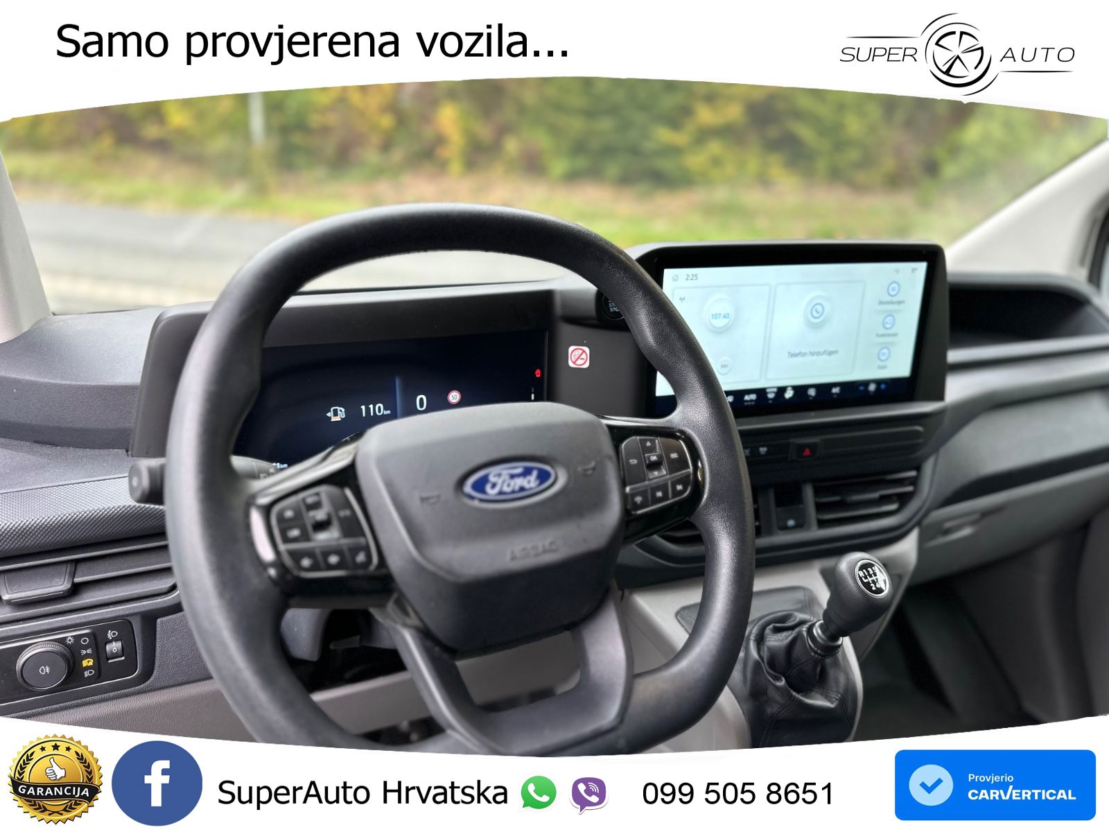 Ford Transit Custom Kasten 320 L2H1 Kamera TOP.. 136 KS