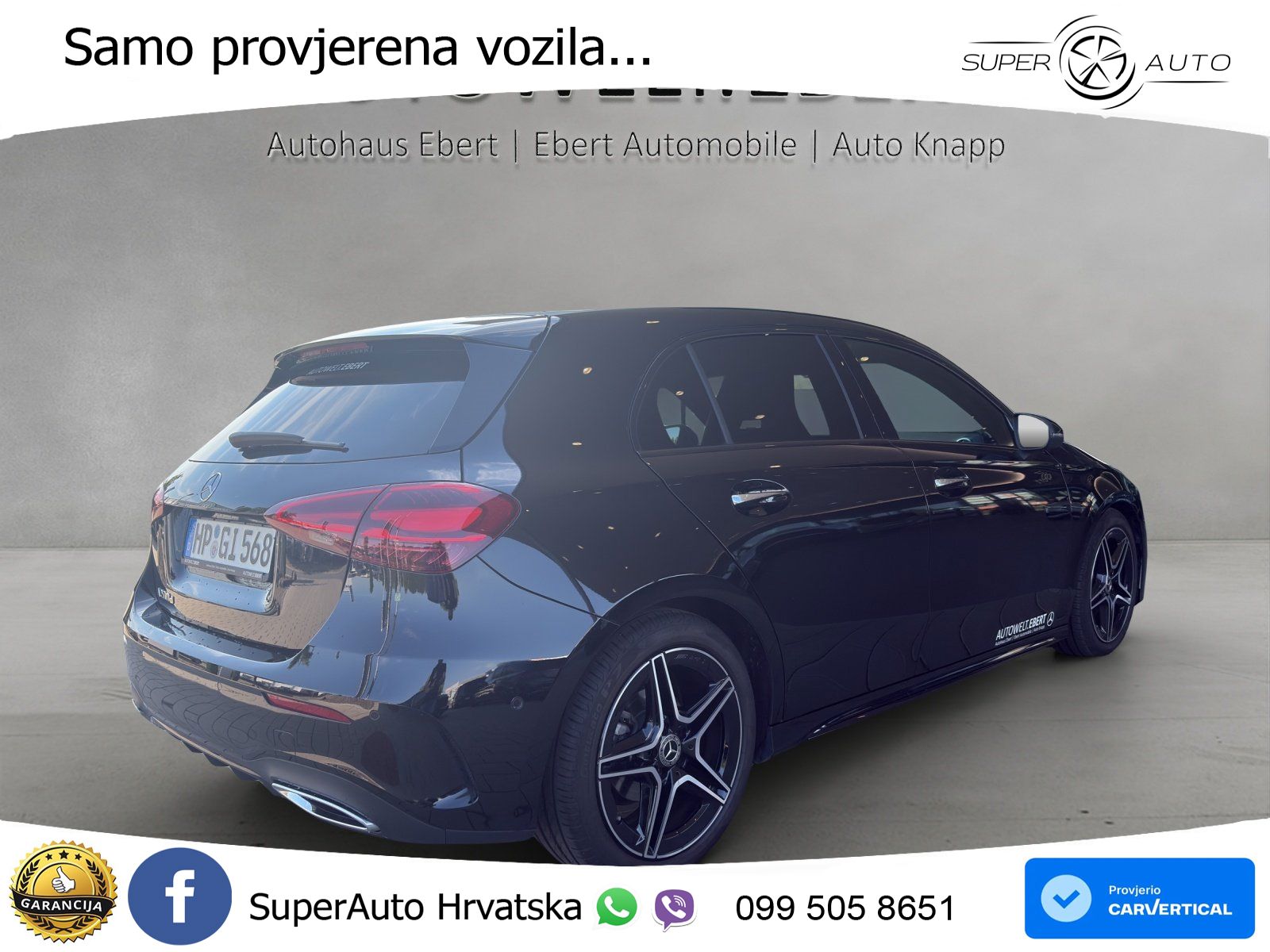 Mercedes-Benz A 200d 8G-DCT AMG LED+GR SJED+ACC