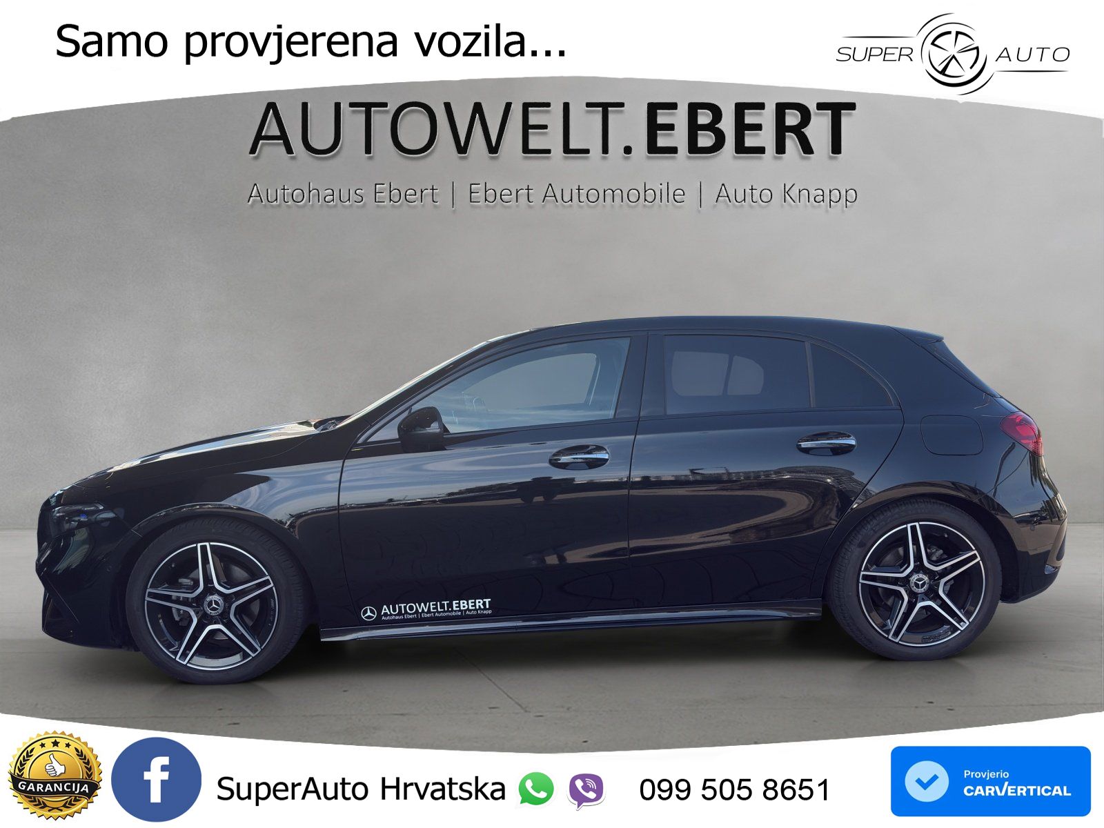 Mercedes-Benz A 200d 8G-DCT AMG LED+GR SJED+ACC