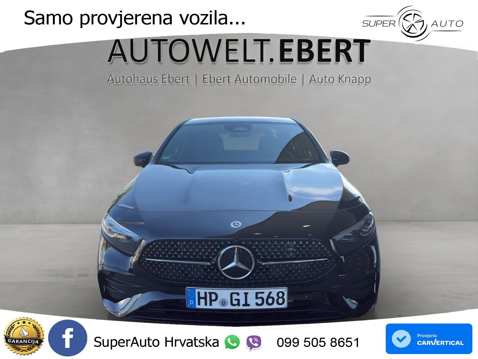 Mercedes-Benz A 200d 8G-DCT AMG LED+GR SJED+ACC