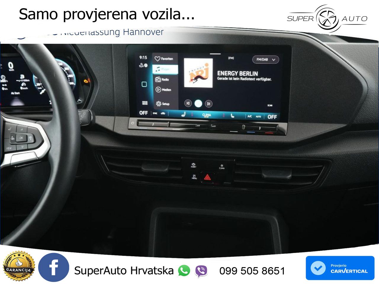 Volkswagen Caddy Klima Kamera Winterpaket 102 KS