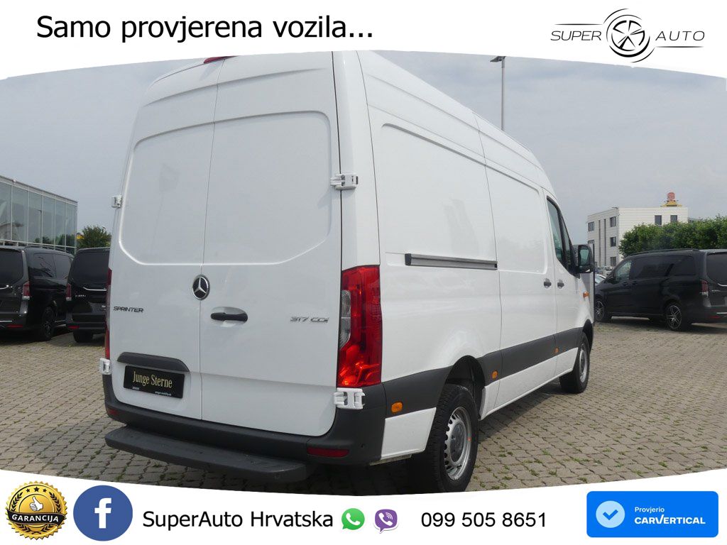 Mercedes-Benz Sprinter 317 CDI KA L2H2 MBUX Klima Navi 360° 170 KS