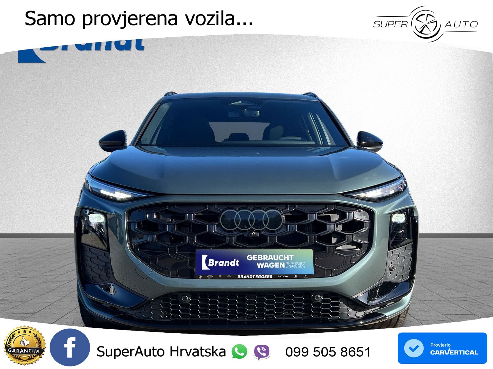 Audi Q3 2.0 TFSI (204 KS) quattro S tronic S line LED+GR SJED+ACC