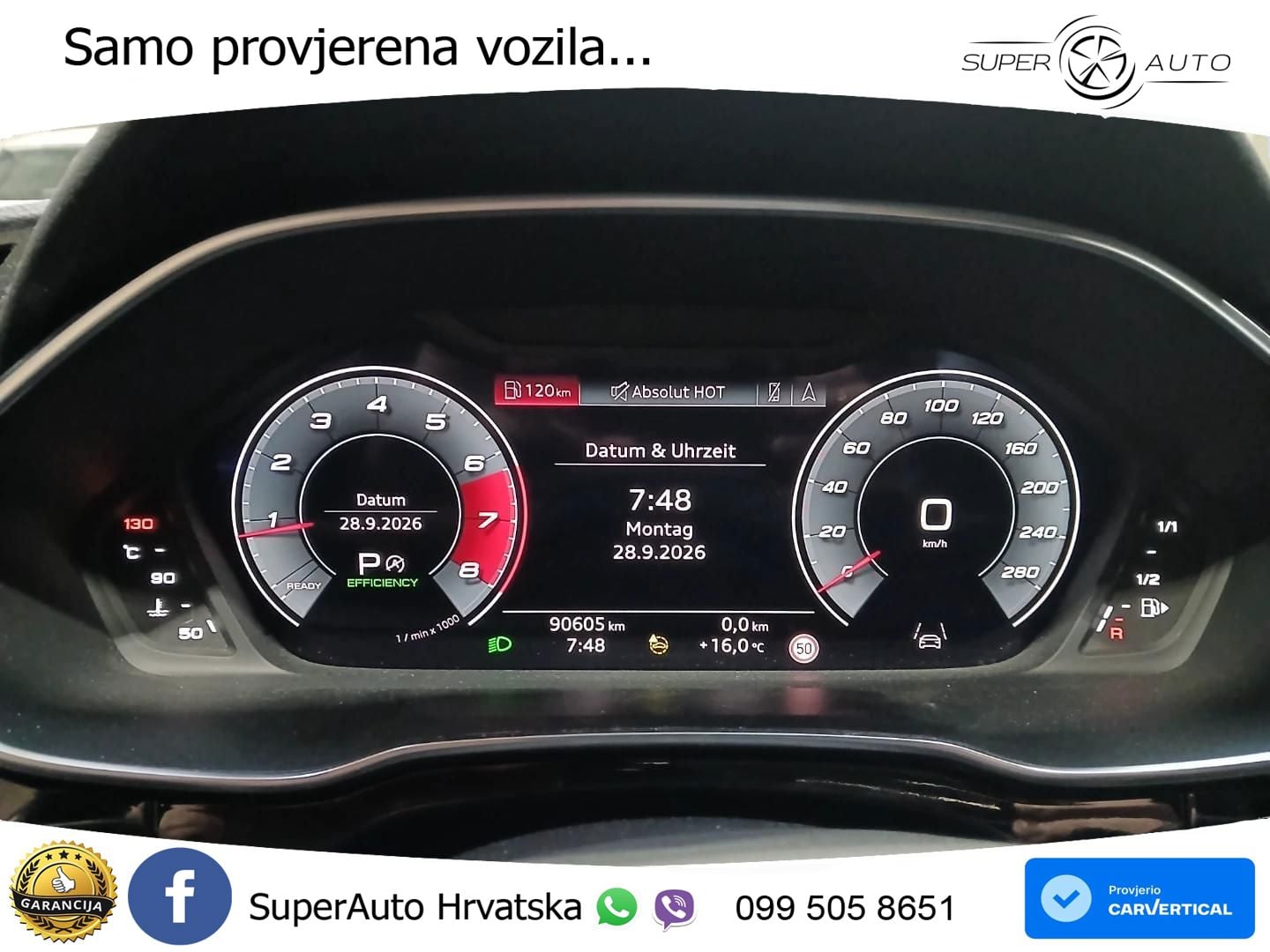 Audi Q3 Sportback 40 TFSI (190 KS) quattro S tronic S line LED+GR SJED+ACC