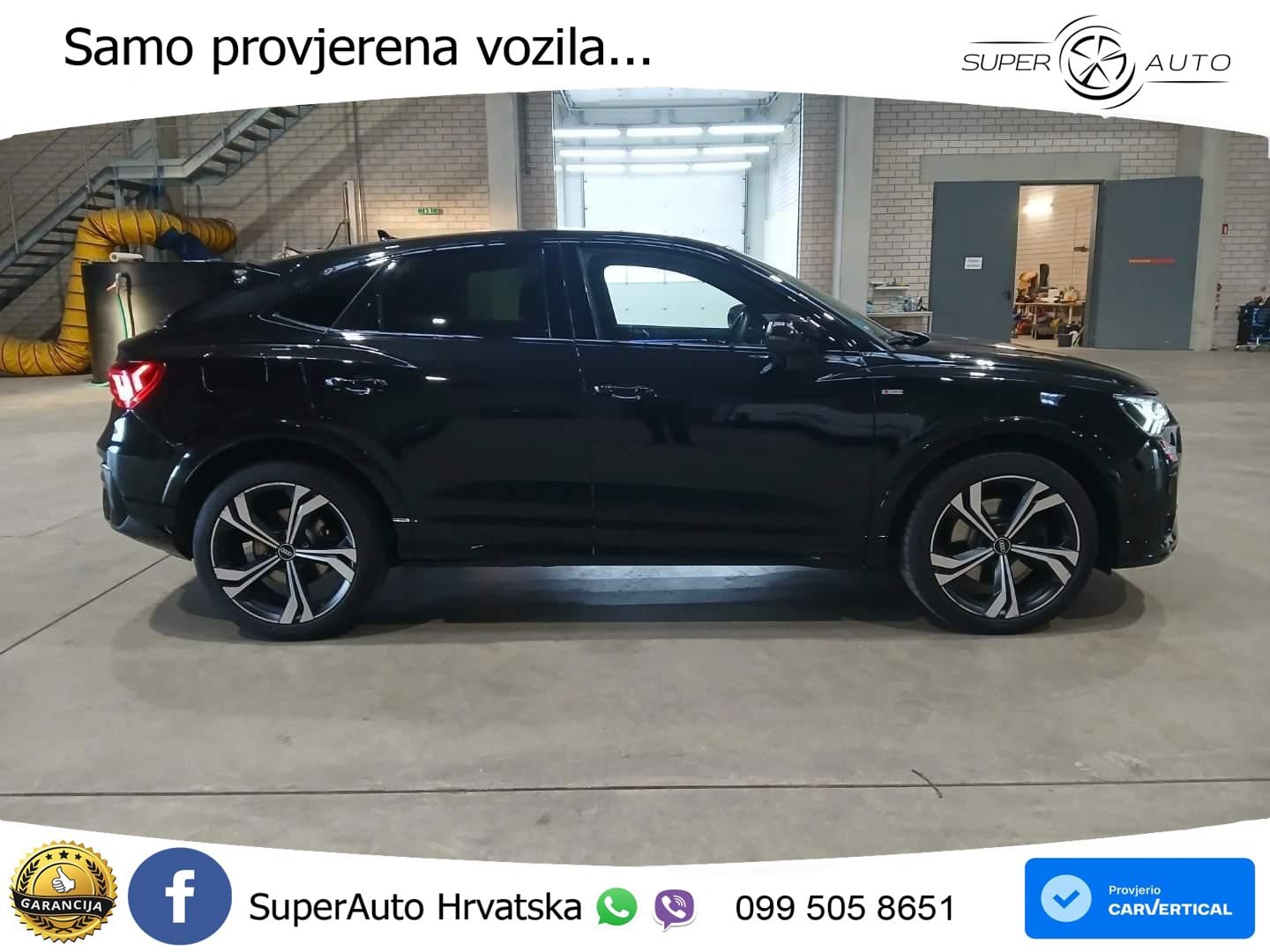 Audi Q3 Sportback 40 TFSI (190 KS) quattro S tronic S line LED+GR SJED+ACC
