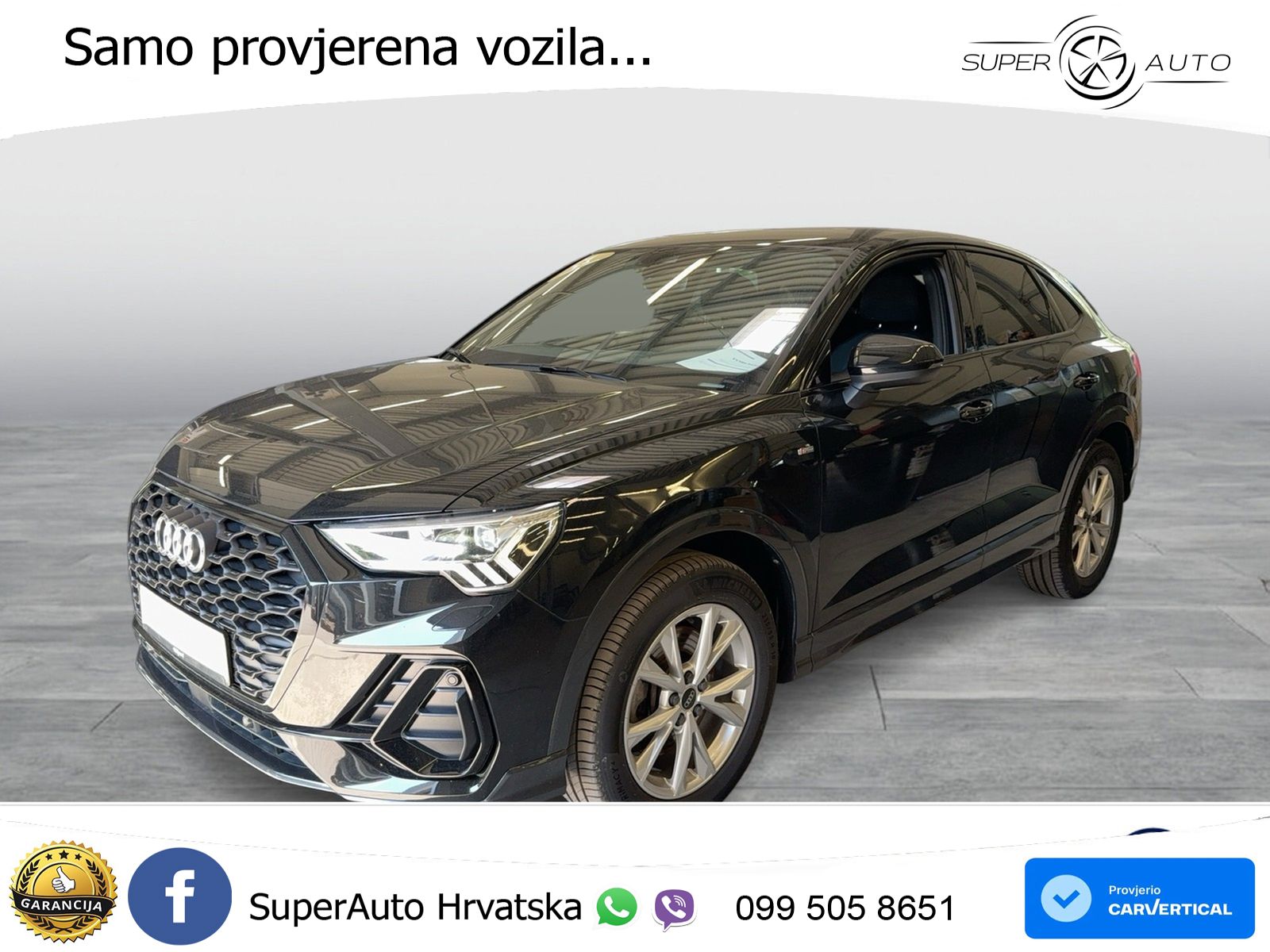 Audi Q3 II Sportback 45 TFSI (245 KS) quattro S tronic S line