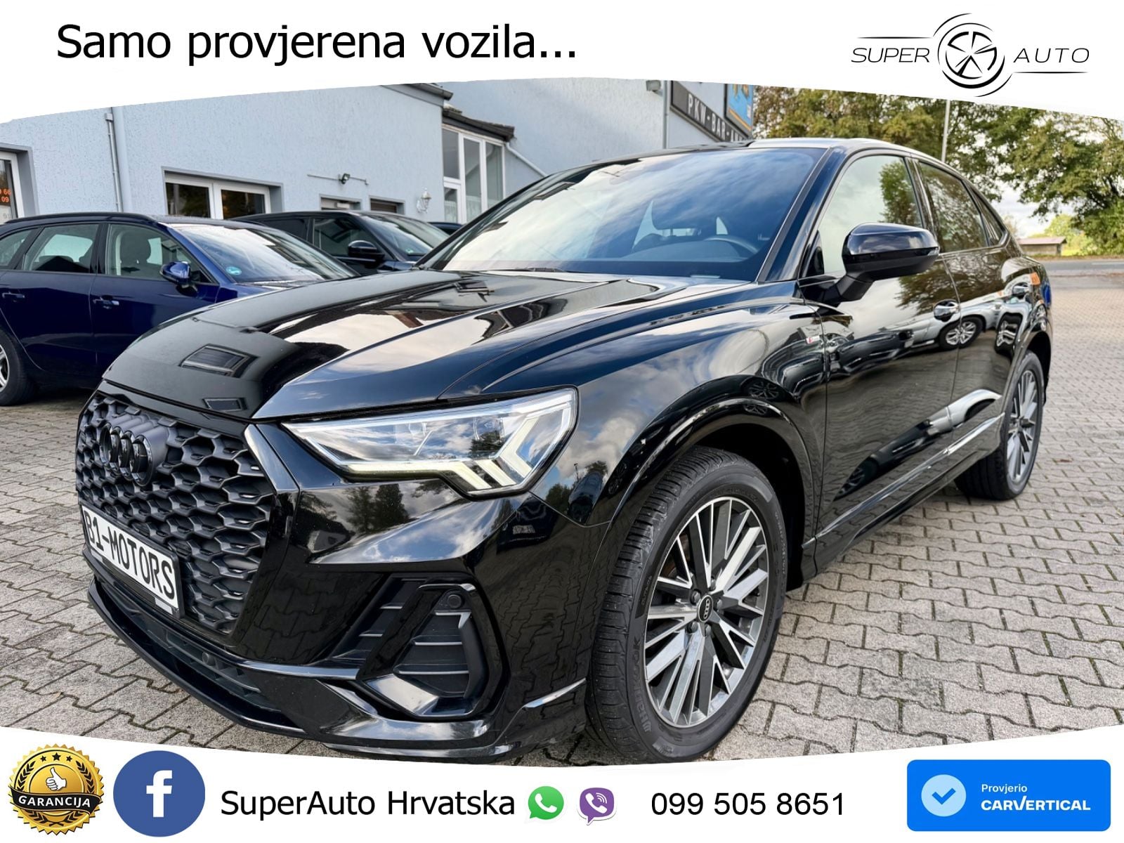 Audi Q3 Sportback 35 TDI (150 KS) quattro S tronic S line LED+GR SJED+ACC