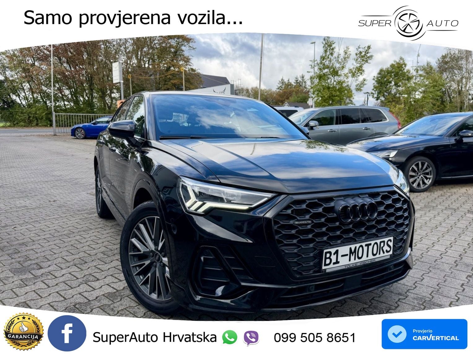 Audi Q3 Sportback 35 TDI (150 KS) quattro S tronic S line LED+GR SJED+ACC