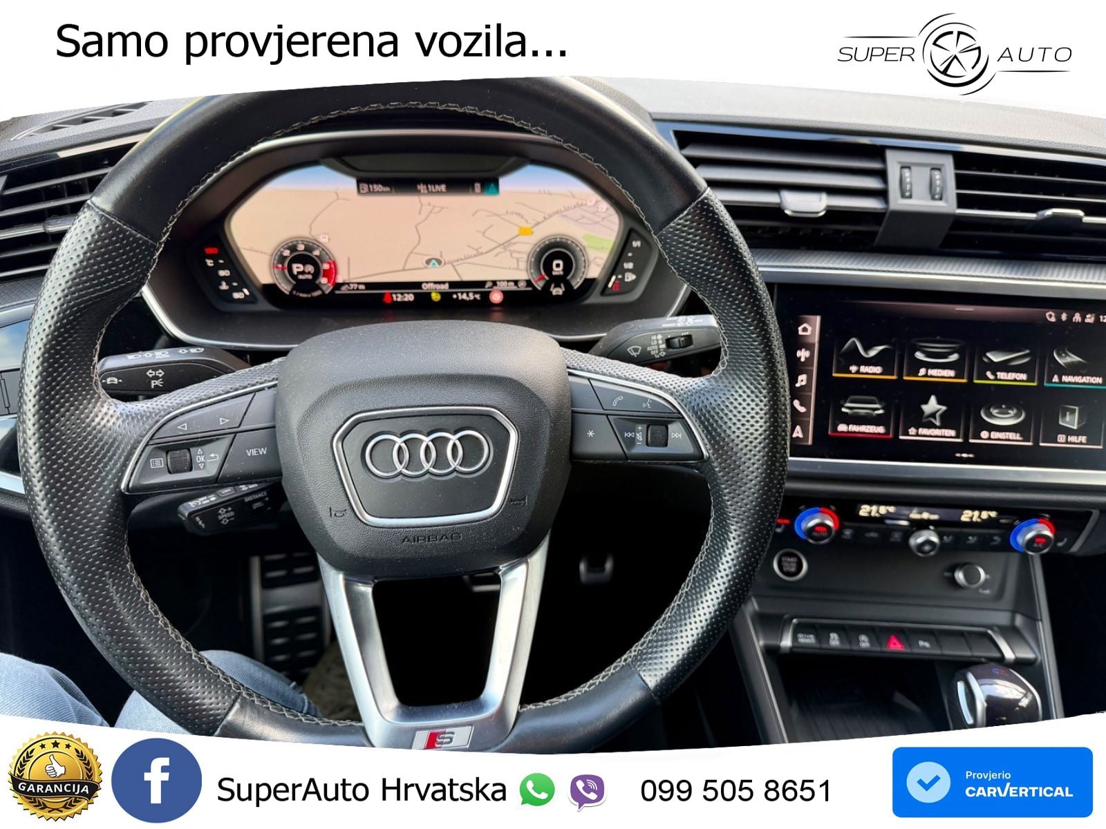 Audi Q3 Sportback 35 TDI (150 KS) quattro S tronic S line LED+GR SJED+ACC