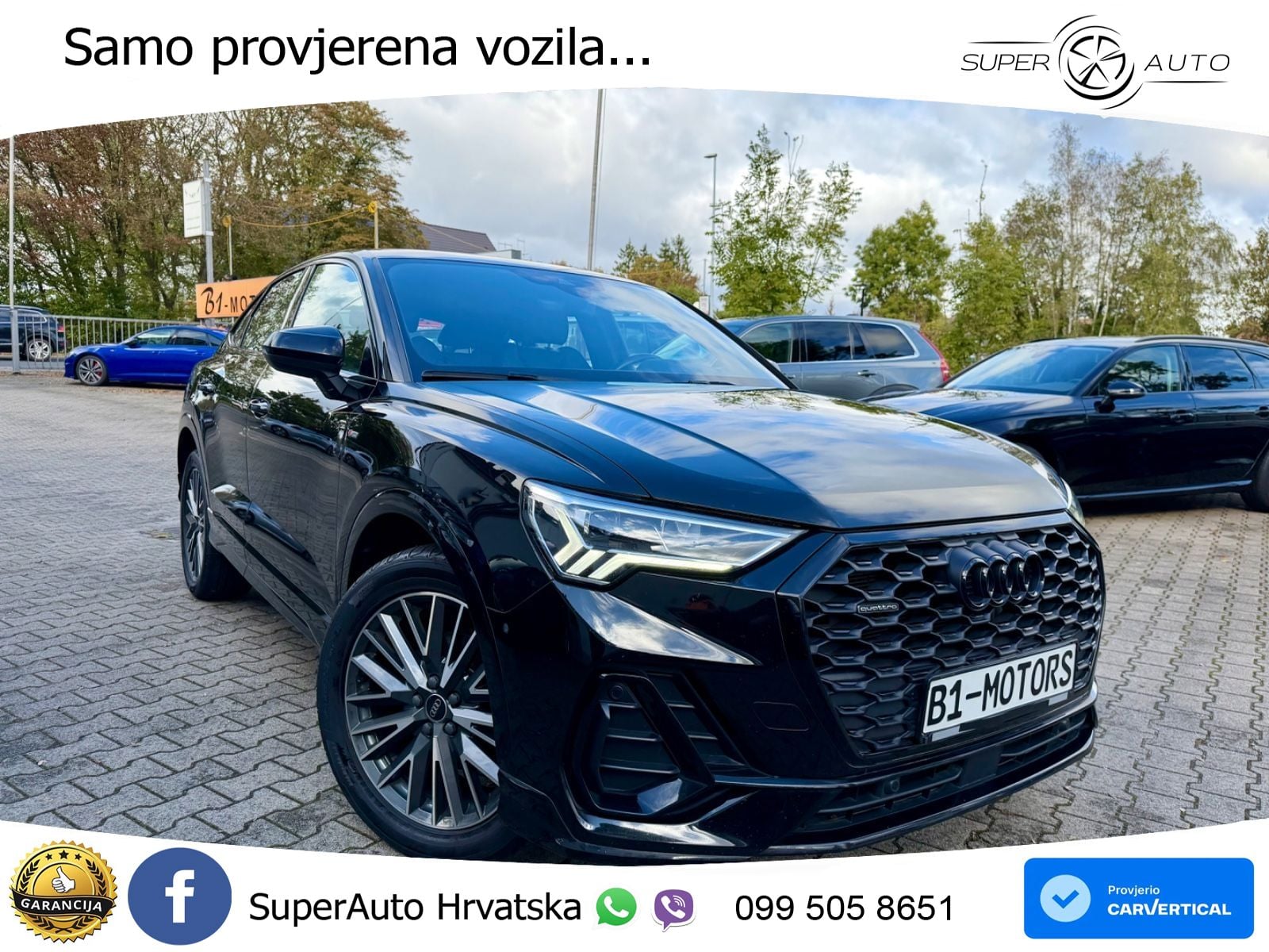 Audi Q3 Sportback 35 TDI (150 KS) quattro S tronic S line LED+GR SJED+ACC