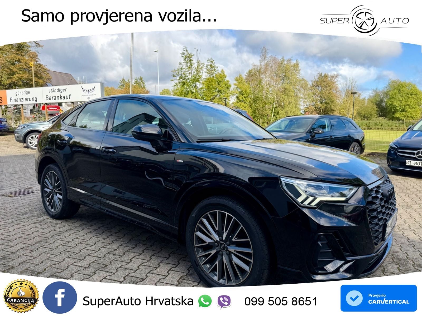 Audi Q3 Sportback 35 TDI (150 KS) quattro S tronic S line LED+GR SJED+ACC