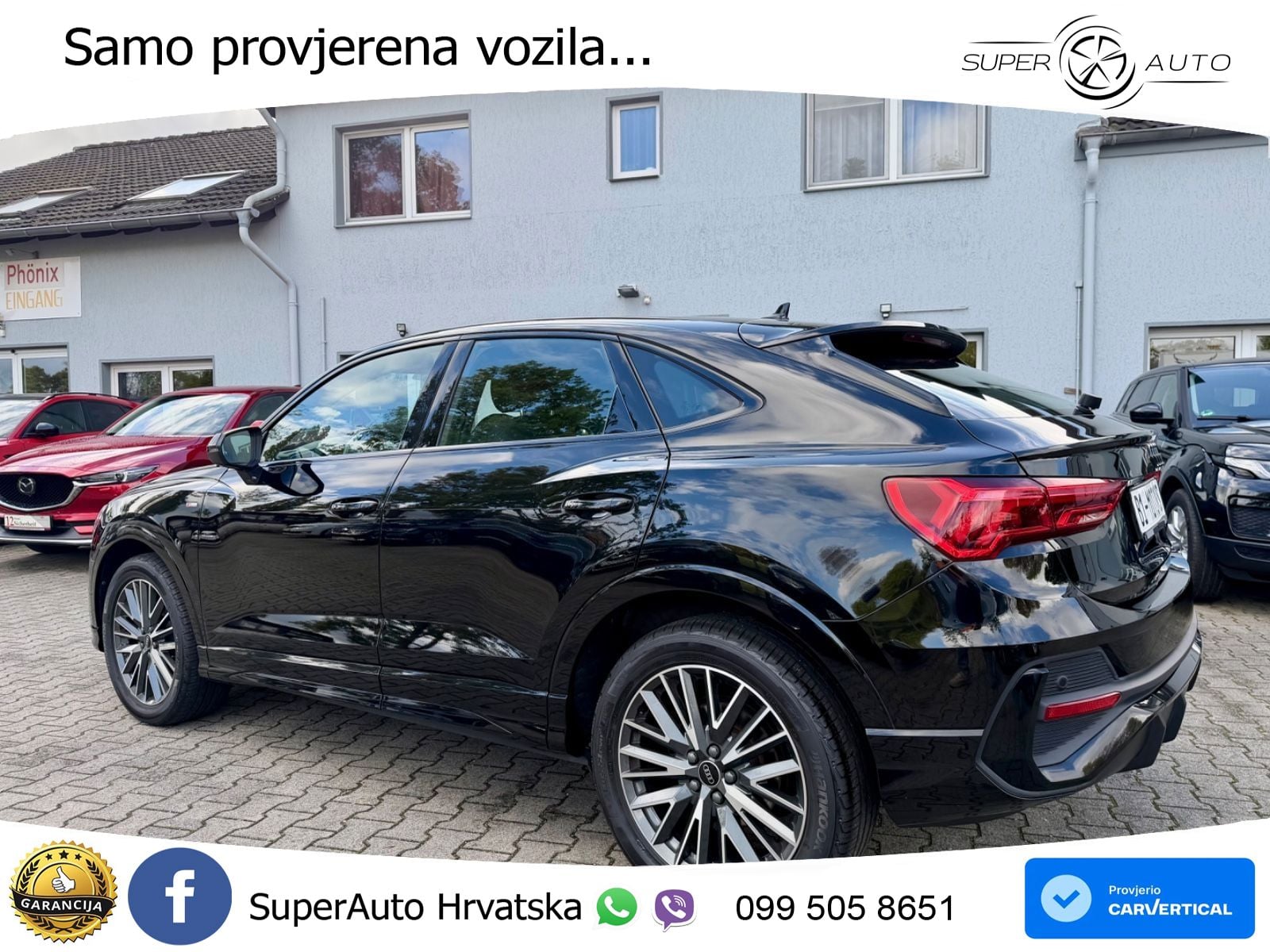 Audi Q3 Sportback 35 TDI (150 KS) quattro S tronic S line LED+GR SJED+ACC