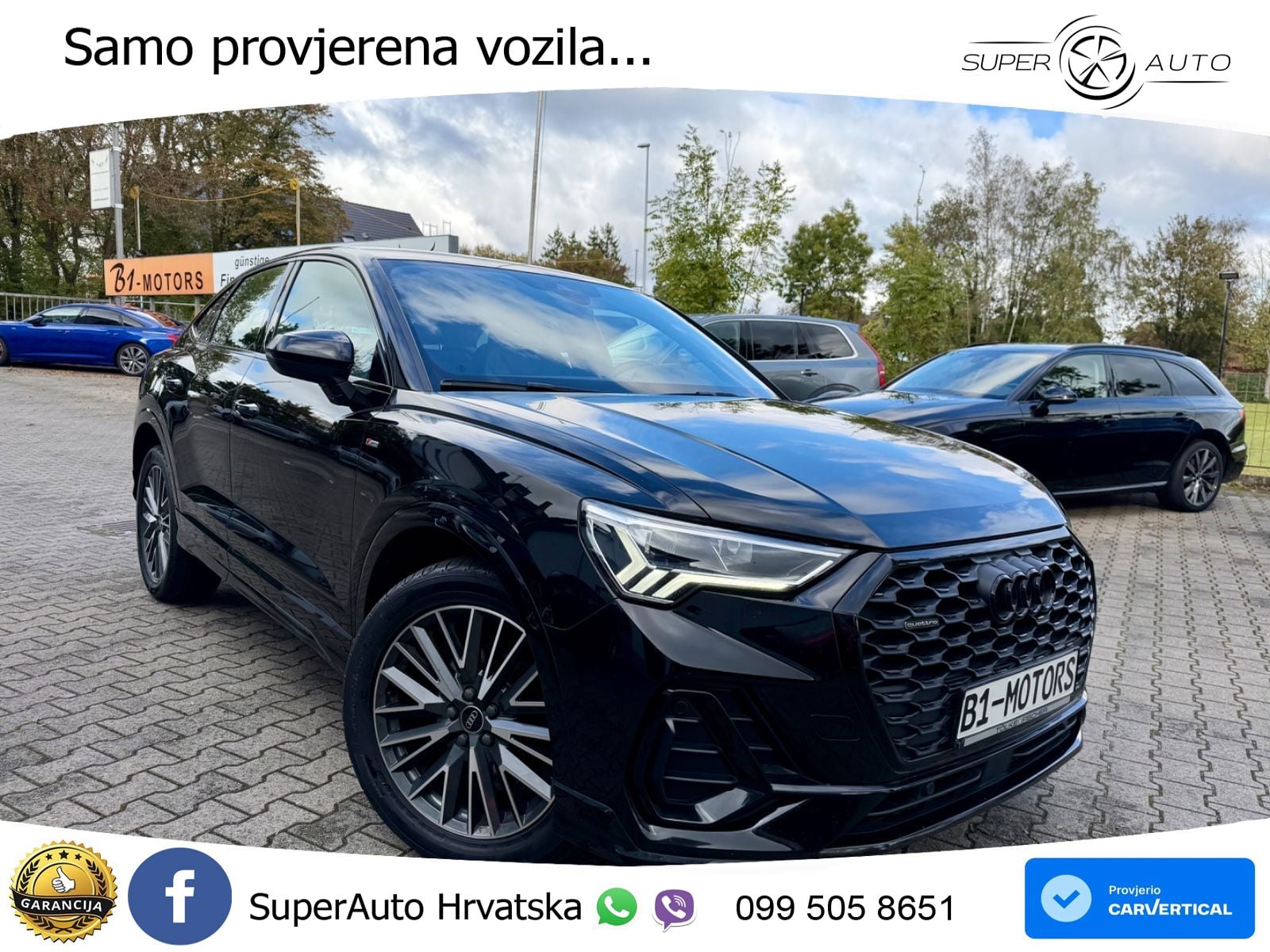 Audi Q3 Sportback 35 TDI (150 KS) quattro S tronic S line LED+GR SJED+ACC