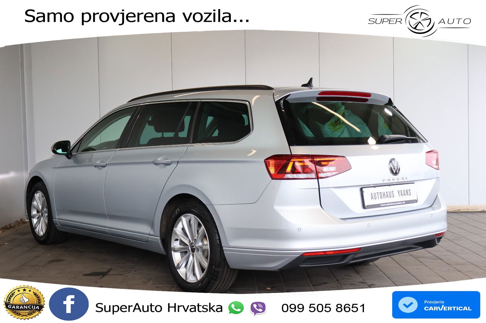 Volkswagen Passat Variant 2.0 TDI (150 KS) DSG Business LED+GR SJED+ACC