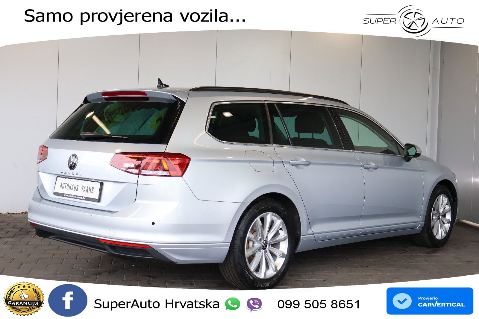 Volkswagen Passat Variant 2.0 TDI (150 KS) DSG Business LED+GR SJED+ACC