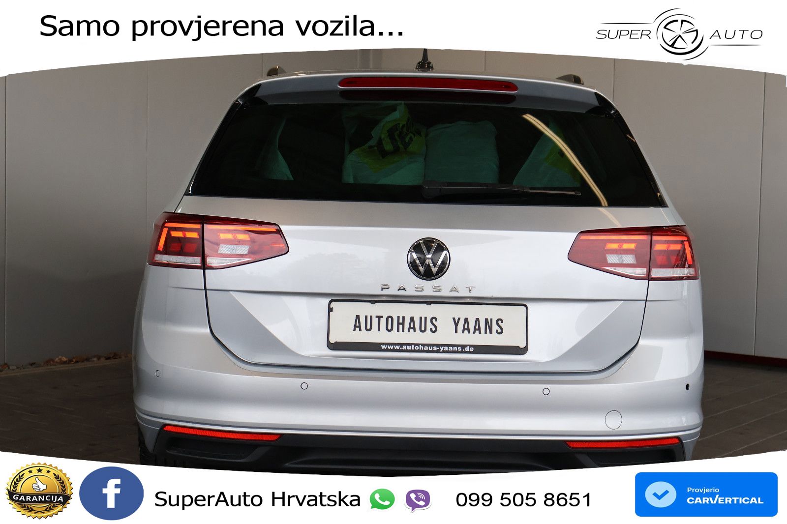 Volkswagen Passat Variant 2.0 TDI (150 KS) DSG Business LED+GR SJED+ACC