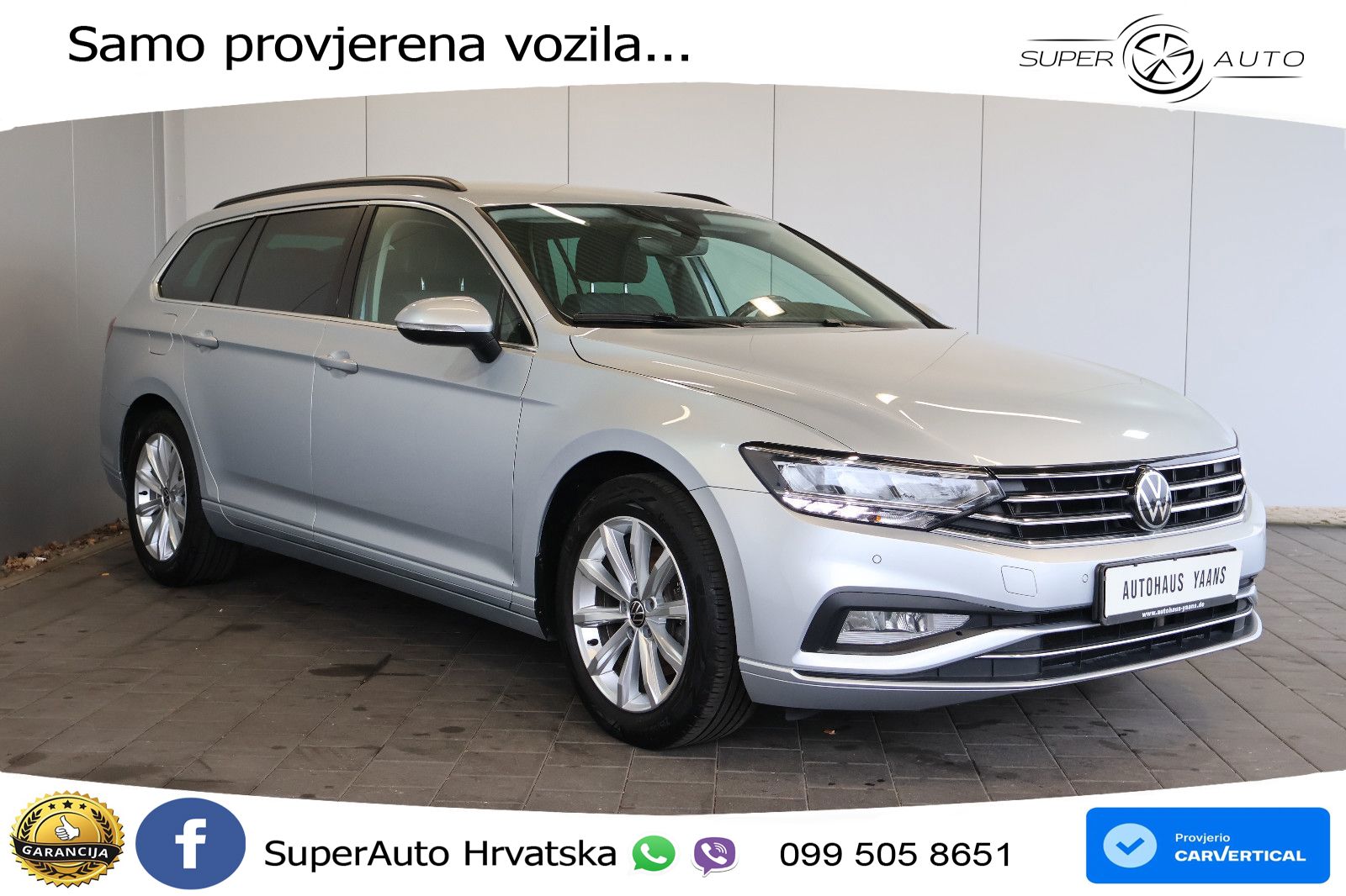 Volkswagen Passat Variant 2.0 TDI (150 KS) DSG Business LED+GR SJED+ACC