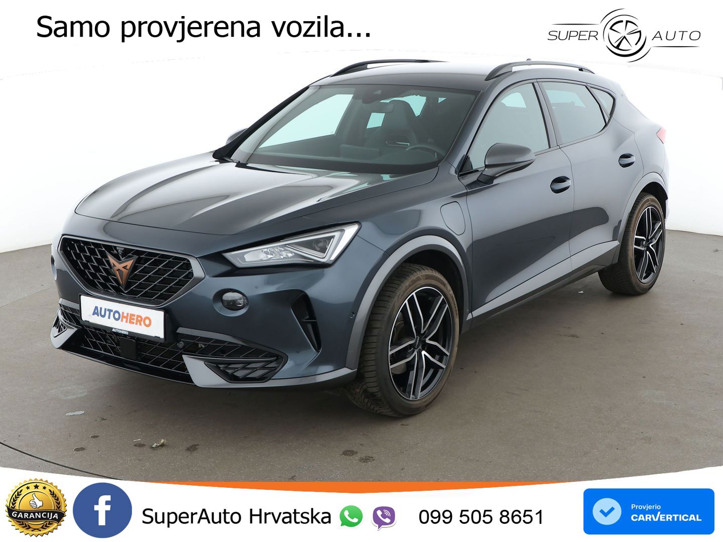 Cupra Formentor 1.4 TSI (204 KS) e-Hybrid DSG LED+GR SJED+ACC