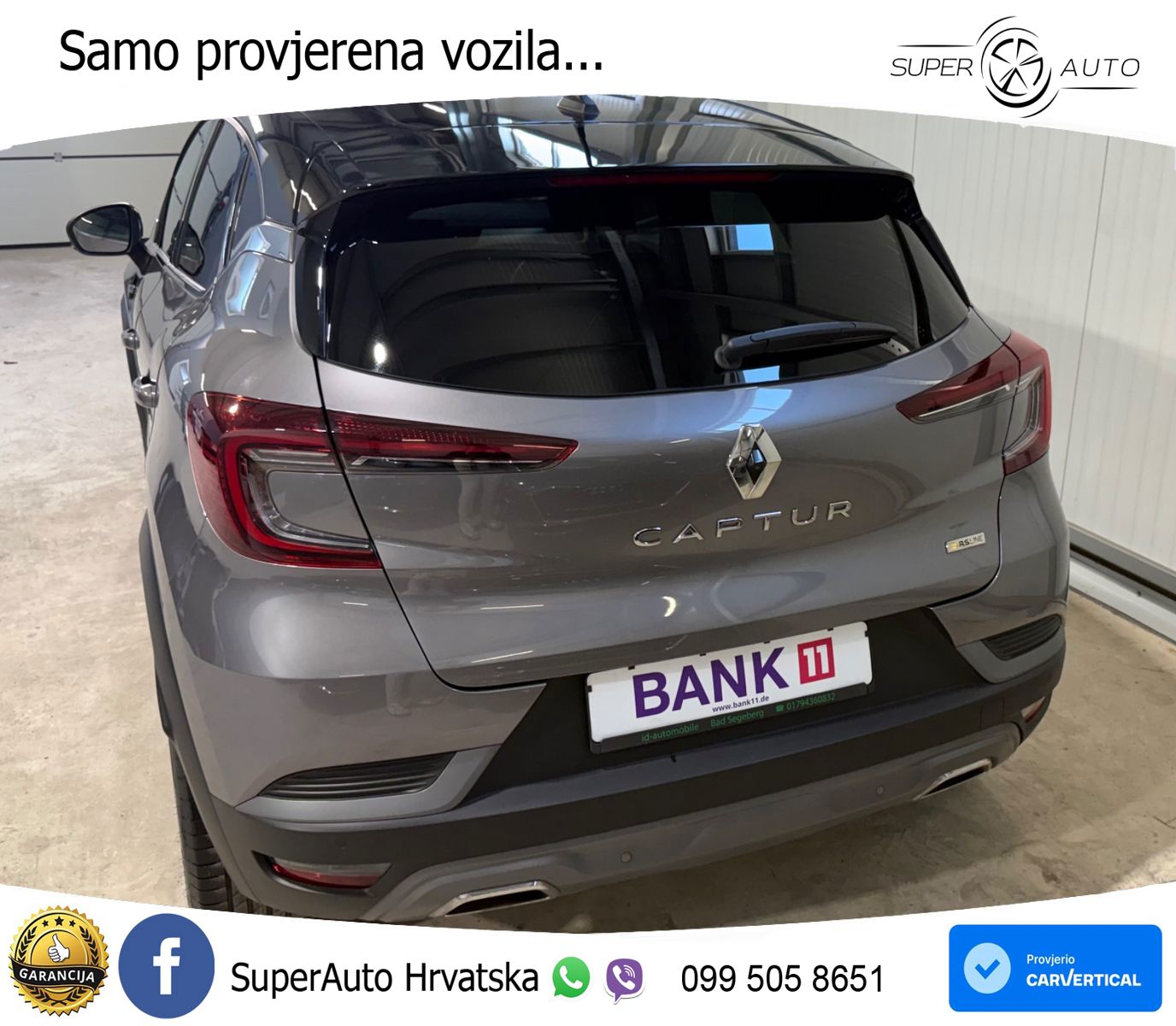 Renault Captur 1.3 TCe (140 KS) EDC R.S. Line LED+GR SJED+ACC