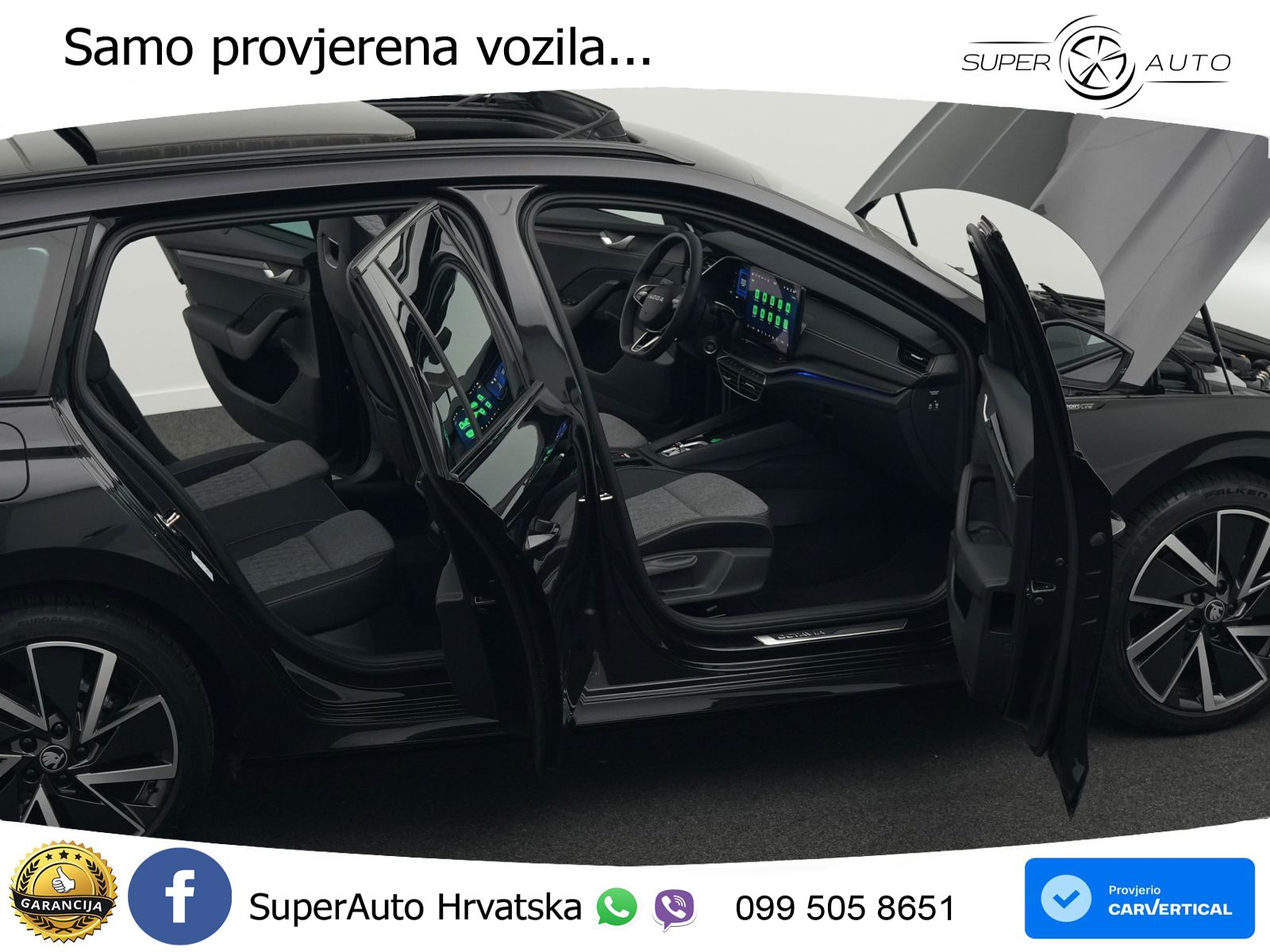 Škoda Octavia Combi 2.0 TDI (150 KS) DSG SportLine LED+GR SJED+ACC