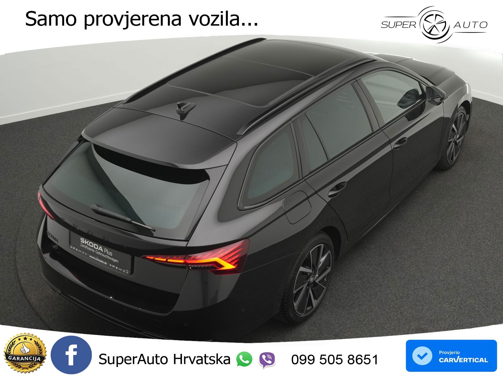 Škoda Octavia Combi 2.0 TDI (150 KS) DSG SportLine LED+GR SJED+ACC
