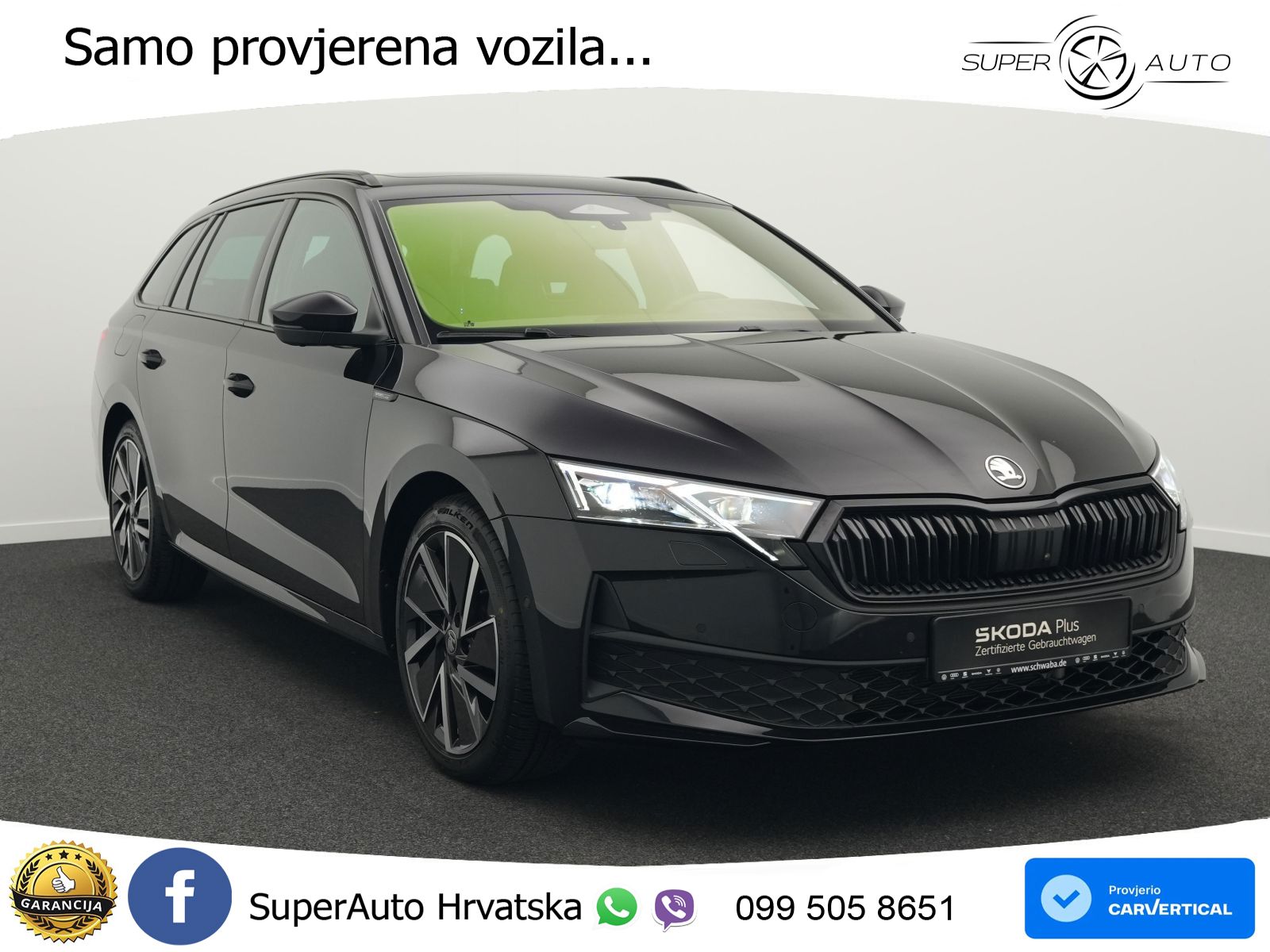 Škoda Octavia Combi 2.0 TDI (150 KS) DSG SportLine LED+GR SJED+ACC