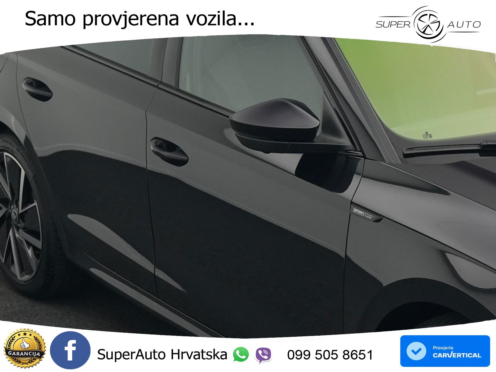 Škoda Octavia Combi 2.0 TDI (150 KS) DSG SportLine LED+GR SJED+ACC