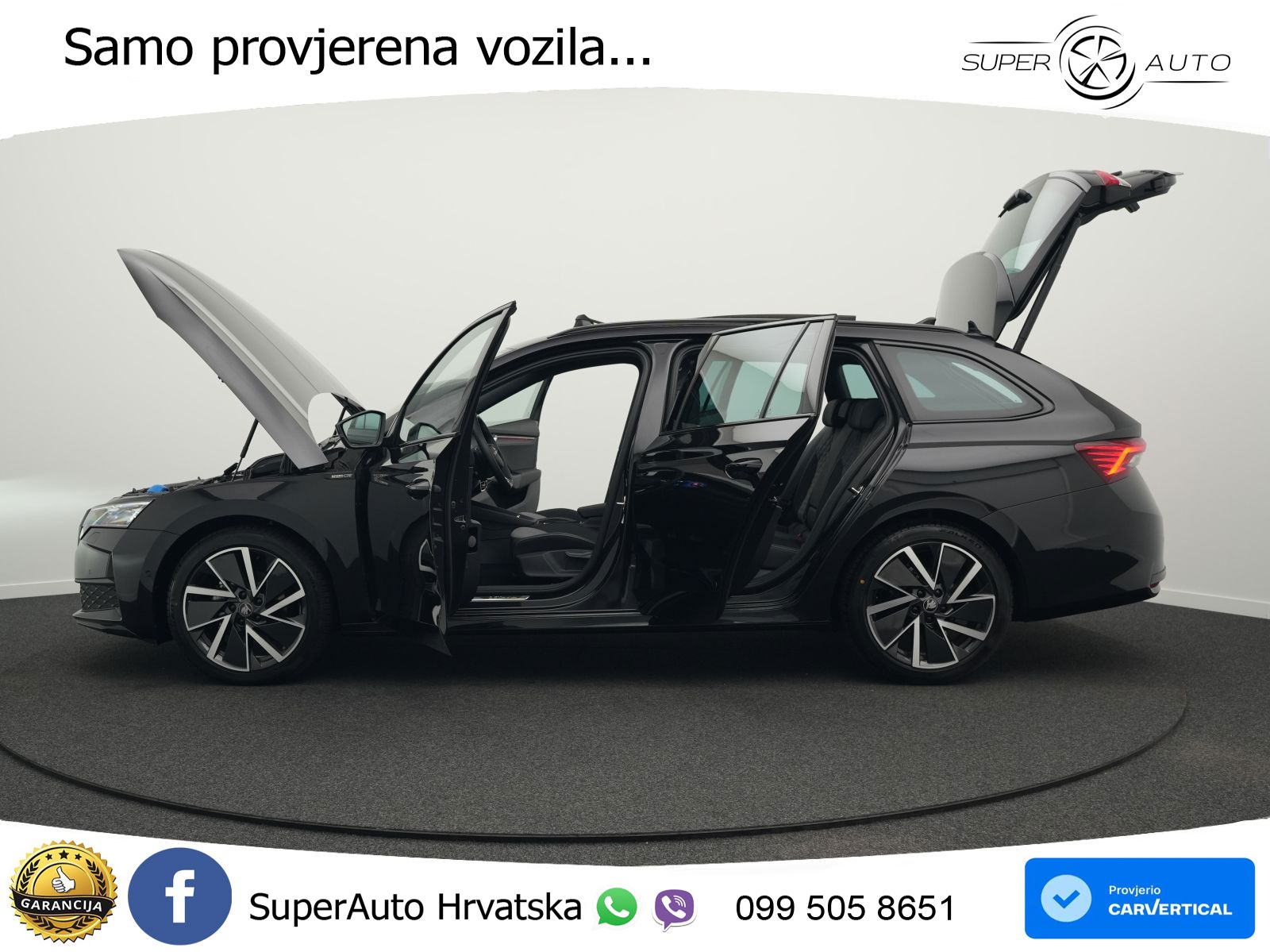 Škoda Octavia Combi 2.0 TDI (150 KS) DSG SportLine LED+GR SJED+ACC
