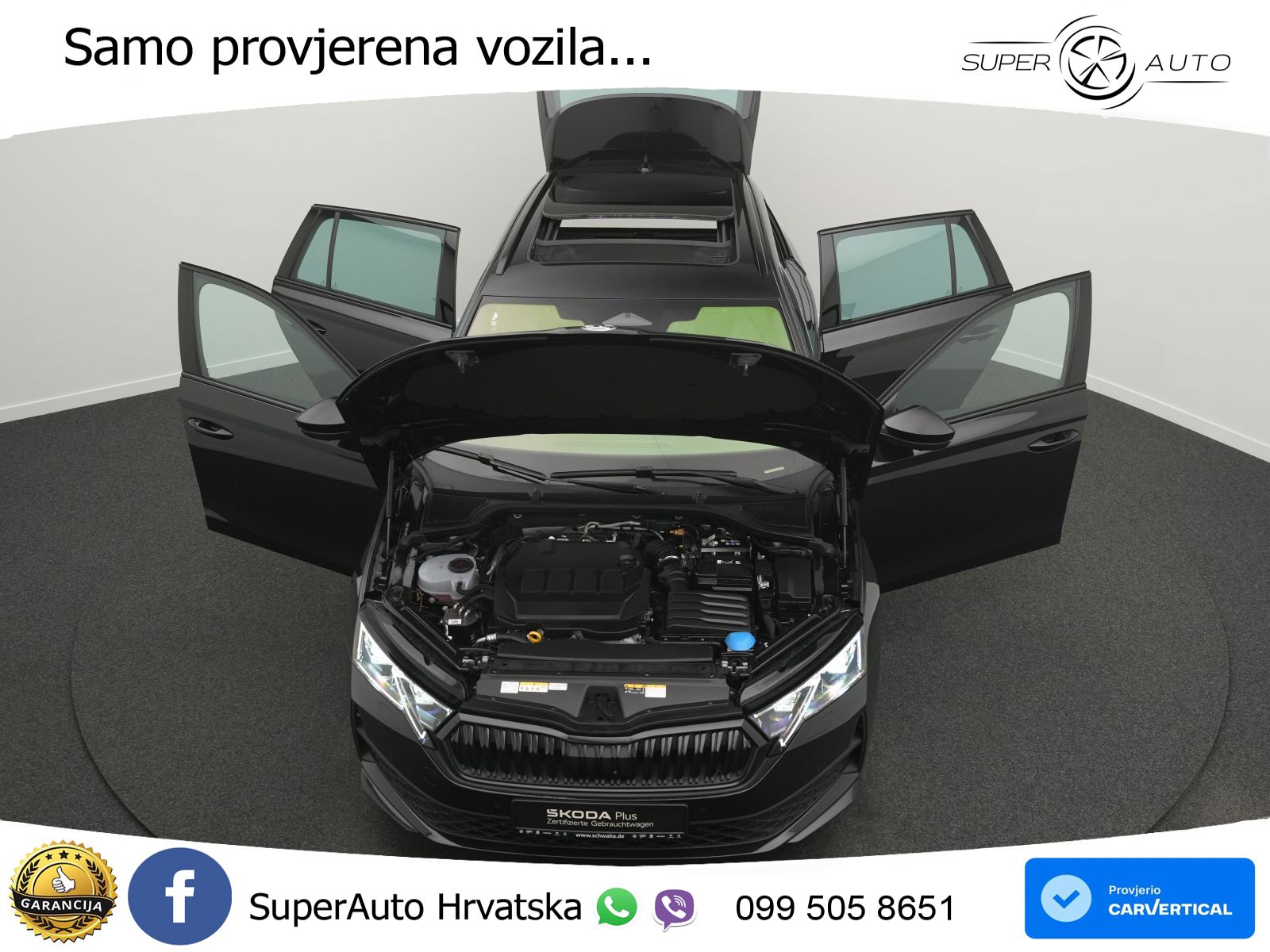 Škoda Octavia Combi 2.0 TDI (150 KS) DSG SportLine LED+GR SJED+ACC