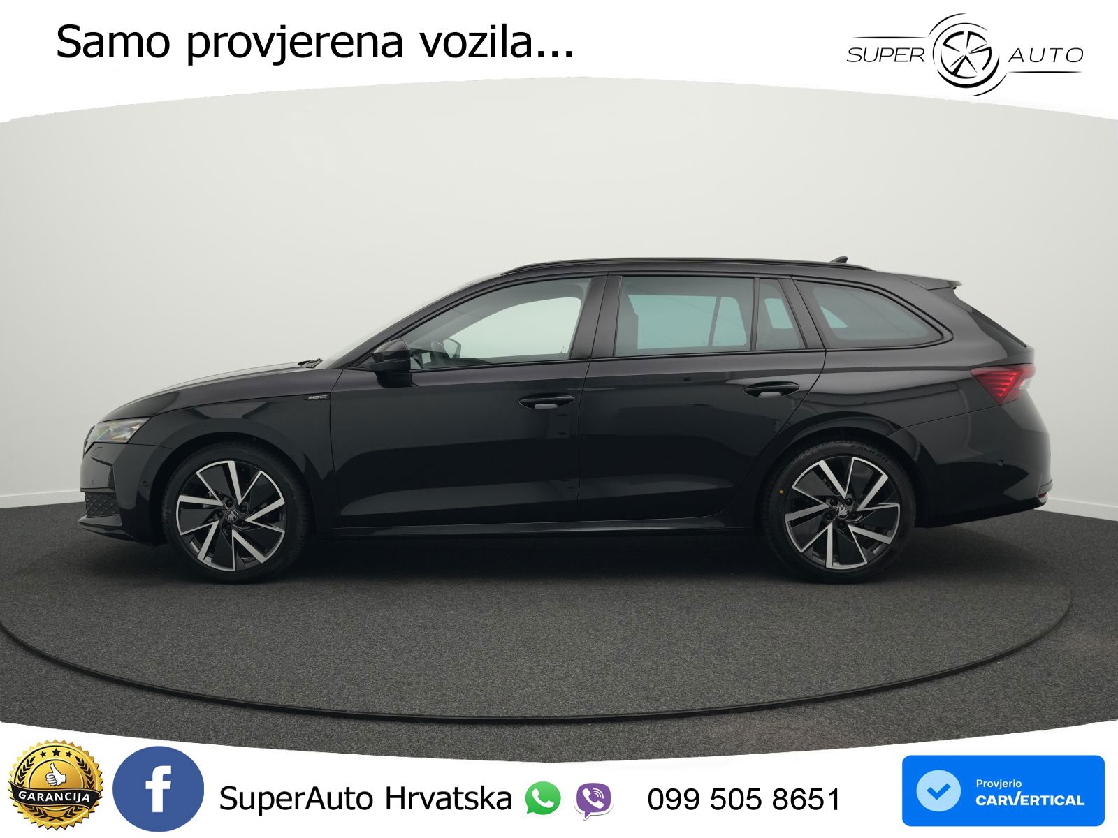 Škoda Octavia Combi 2.0 TDI (150 KS) DSG SportLine LED+GR SJED+ACC