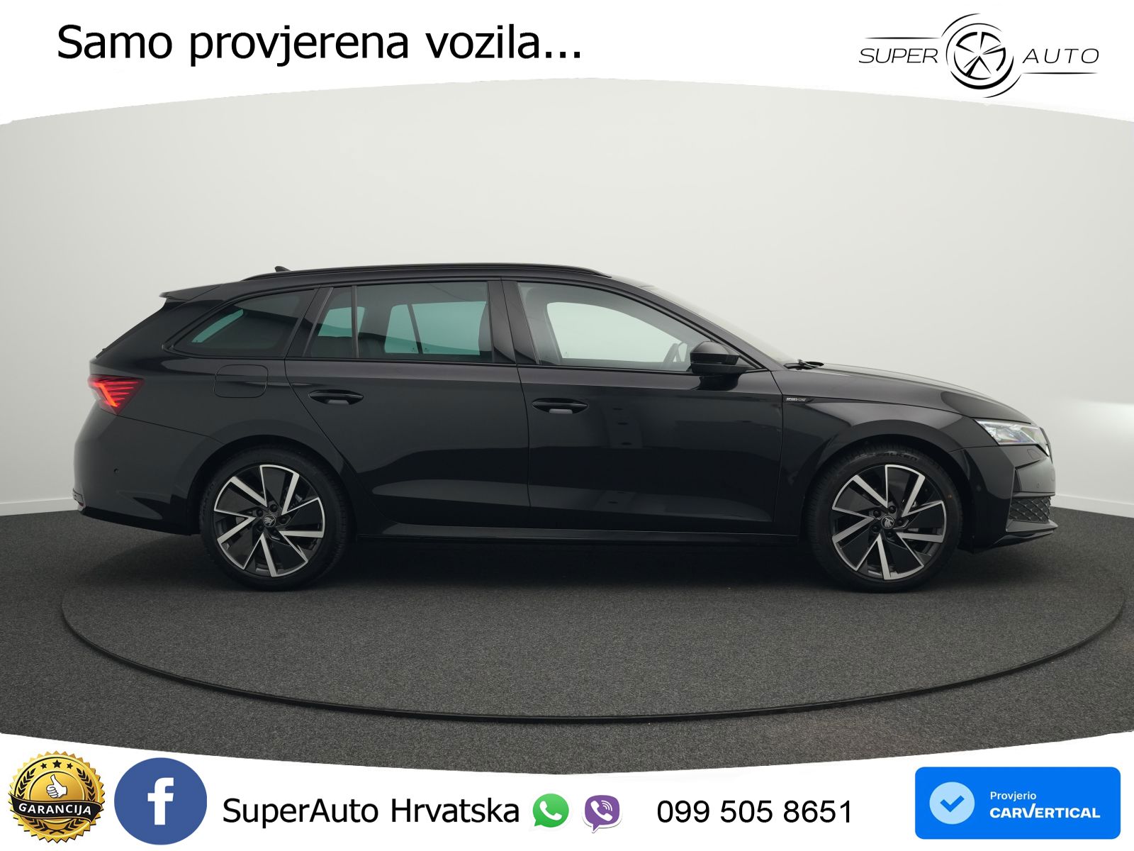 Škoda Octavia Combi 2.0 TDI (150 KS) DSG SportLine LED+GR SJED+ACC