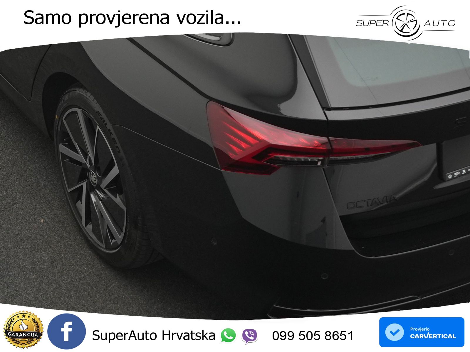 Škoda Octavia Combi 2.0 TDI (150 KS) DSG SportLine LED+GR SJED+ACC