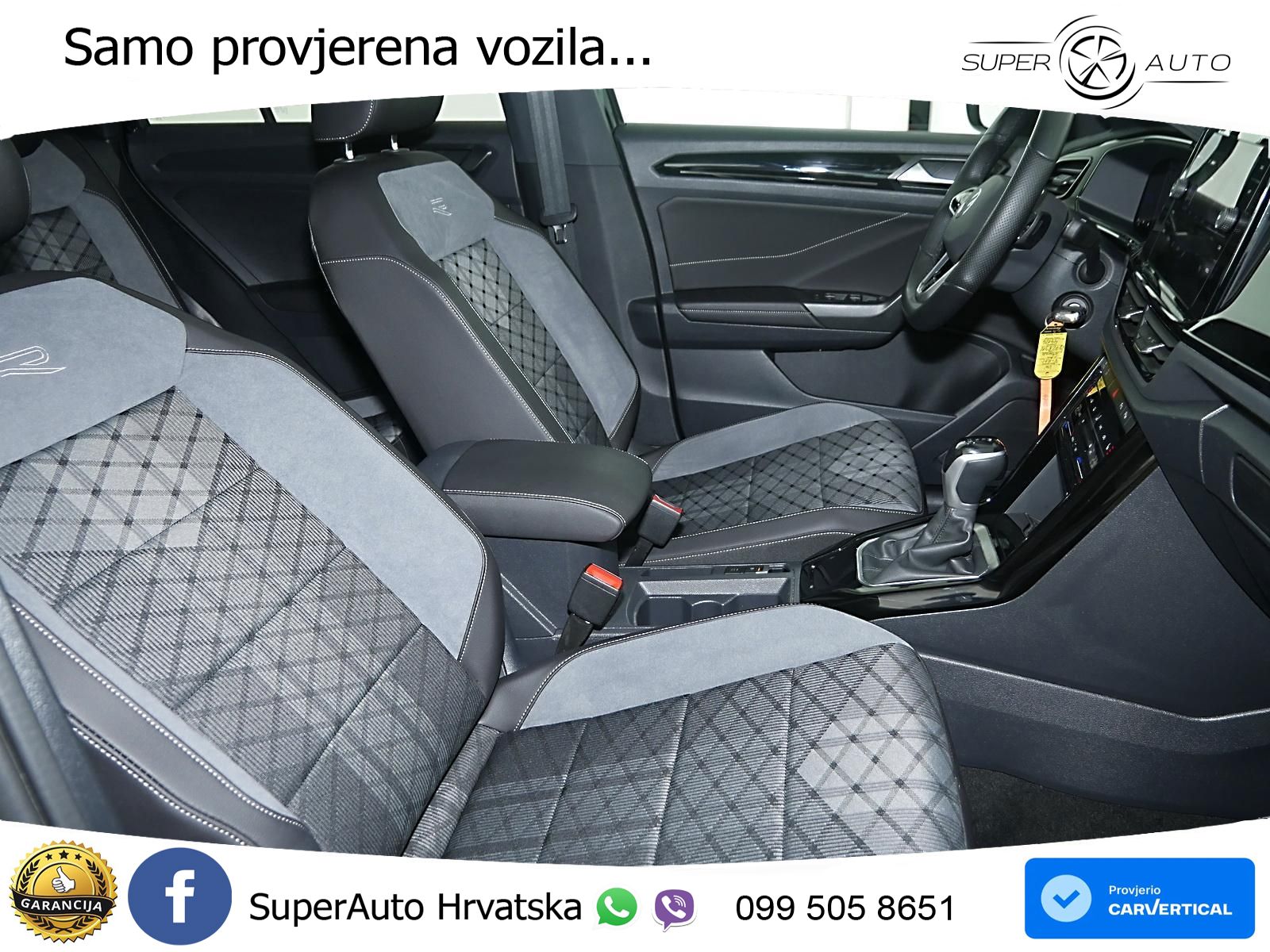 Volkswagen T-Roc 1.5 TSI (150 KS) DSG R-Line LED+GR SJED+ACC