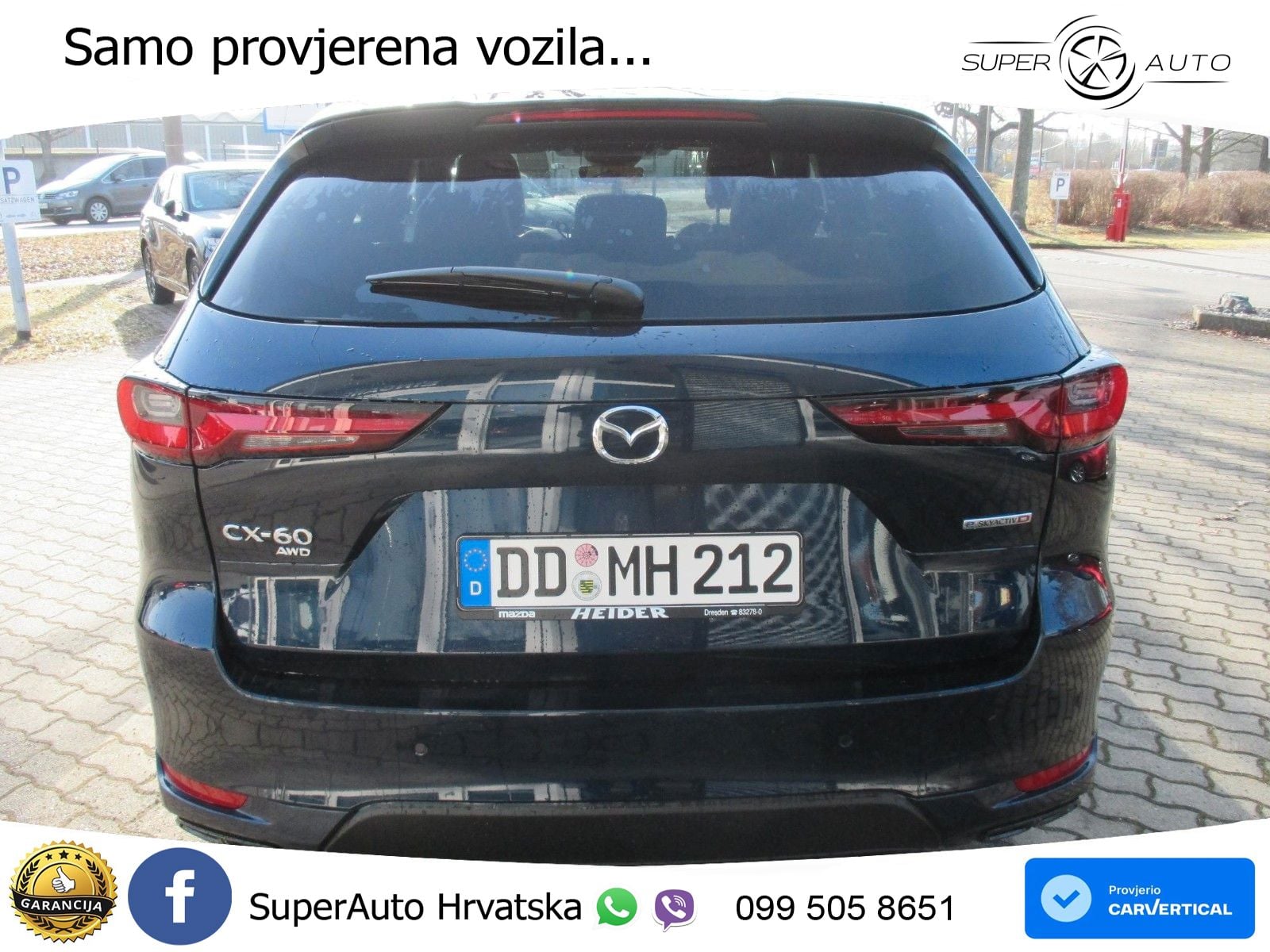 Mazda CX-60 3.3 e-Skyactiv D (254 KS) AWD Automatic MATRIX+GR SJED+KAM