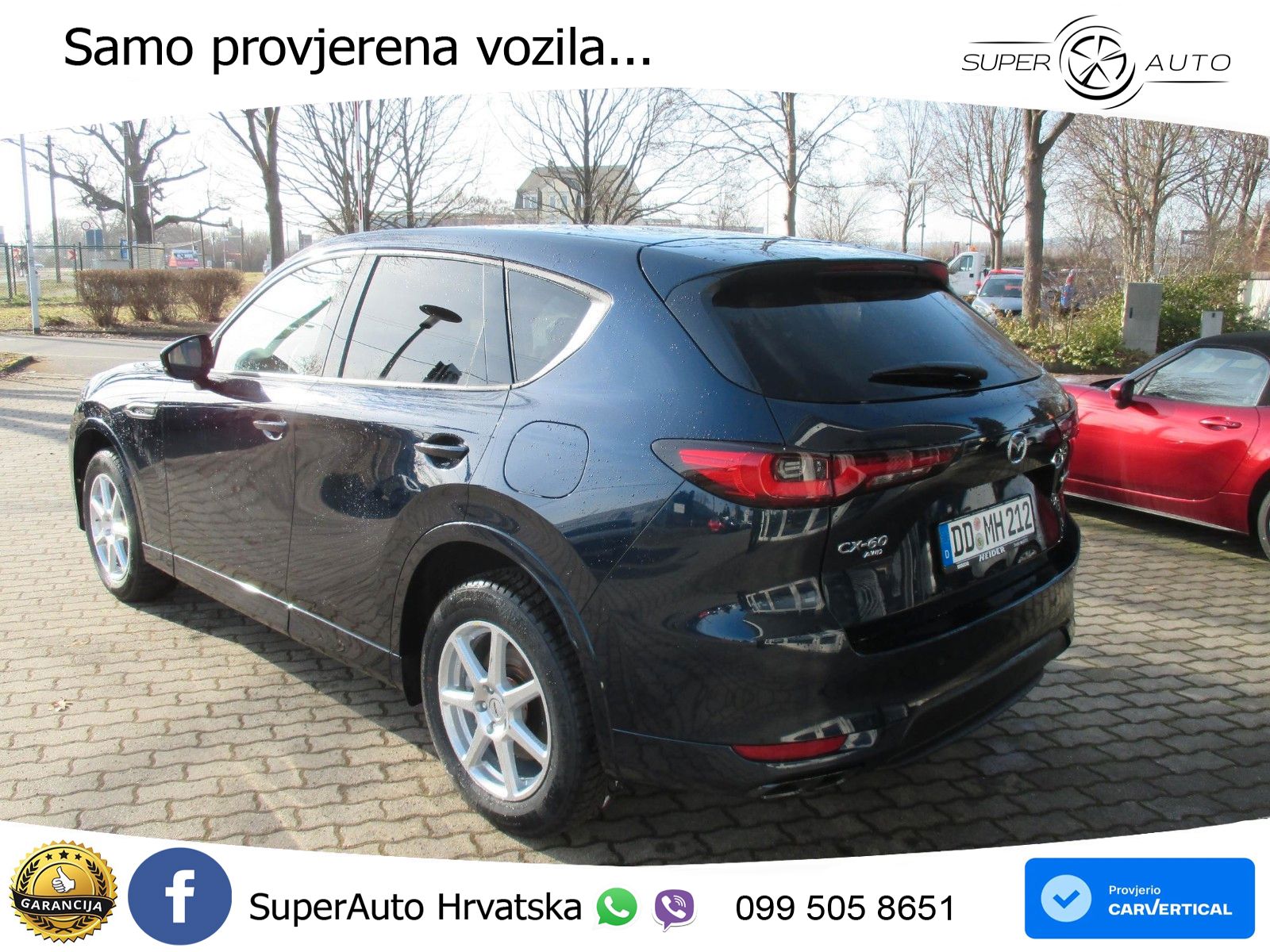 Mazda CX-60 3.3 e-Skyactiv D (254 KS) AWD Automatic MATRIX+GR SJED+KAM
