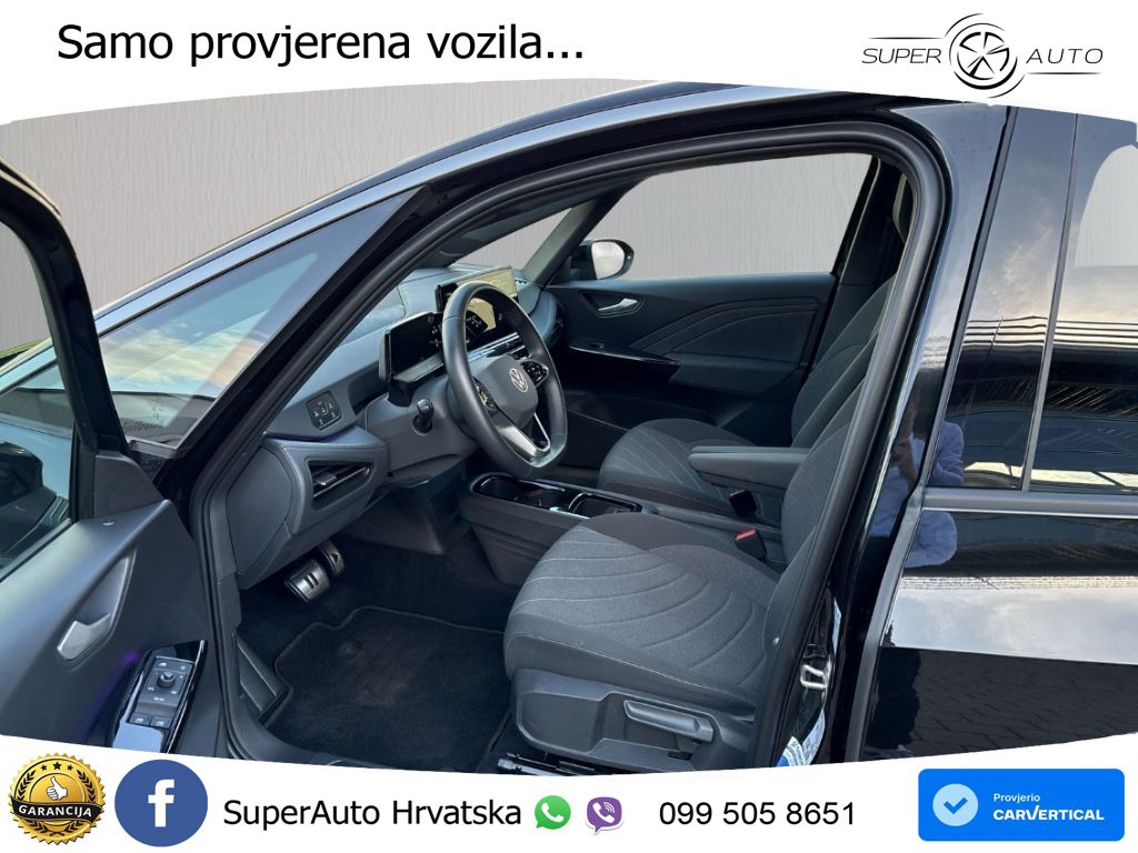Volkswagen ID.3 Pro 62 kWh (204 KS) LED+GR SJED+ACC