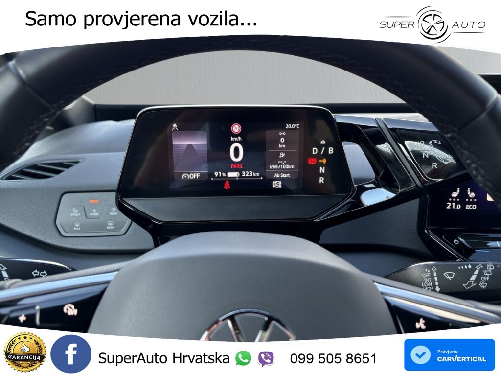 Volkswagen ID.3 Pro 62 kWh (204 KS) LED+GR SJED+ACC