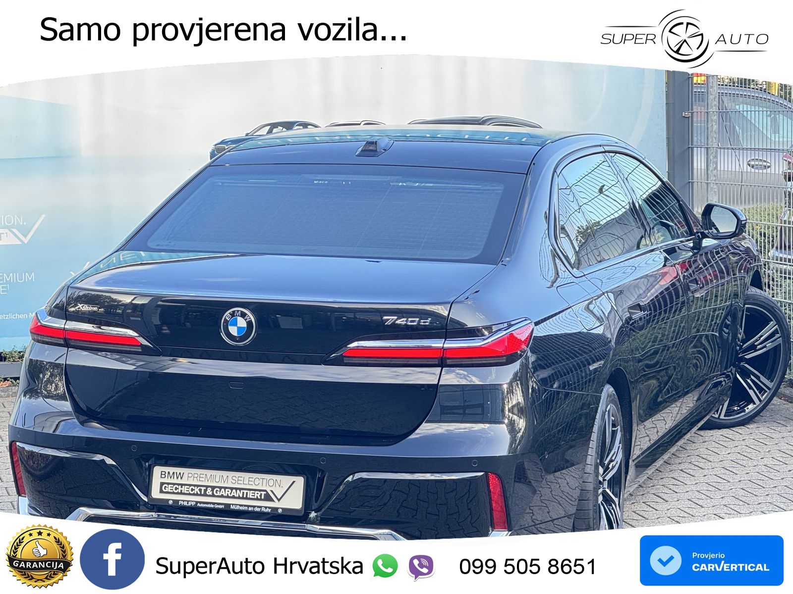 BMW 740d (299 KS) xDrive Steptronic