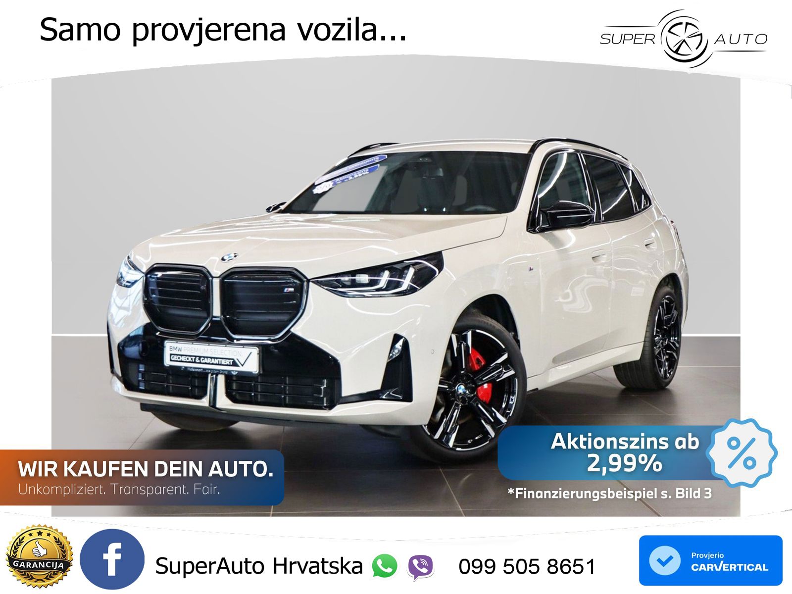 BMW X3 M50 xDrive Steptronic M Sport LED+GR SJED+ACC