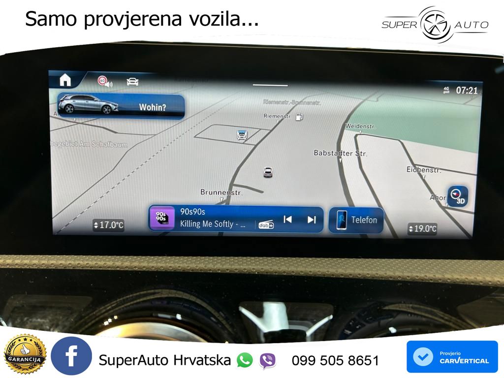 Mercedes-Benz A 200 7G-DCT AMG LED+GR SJED+ACC