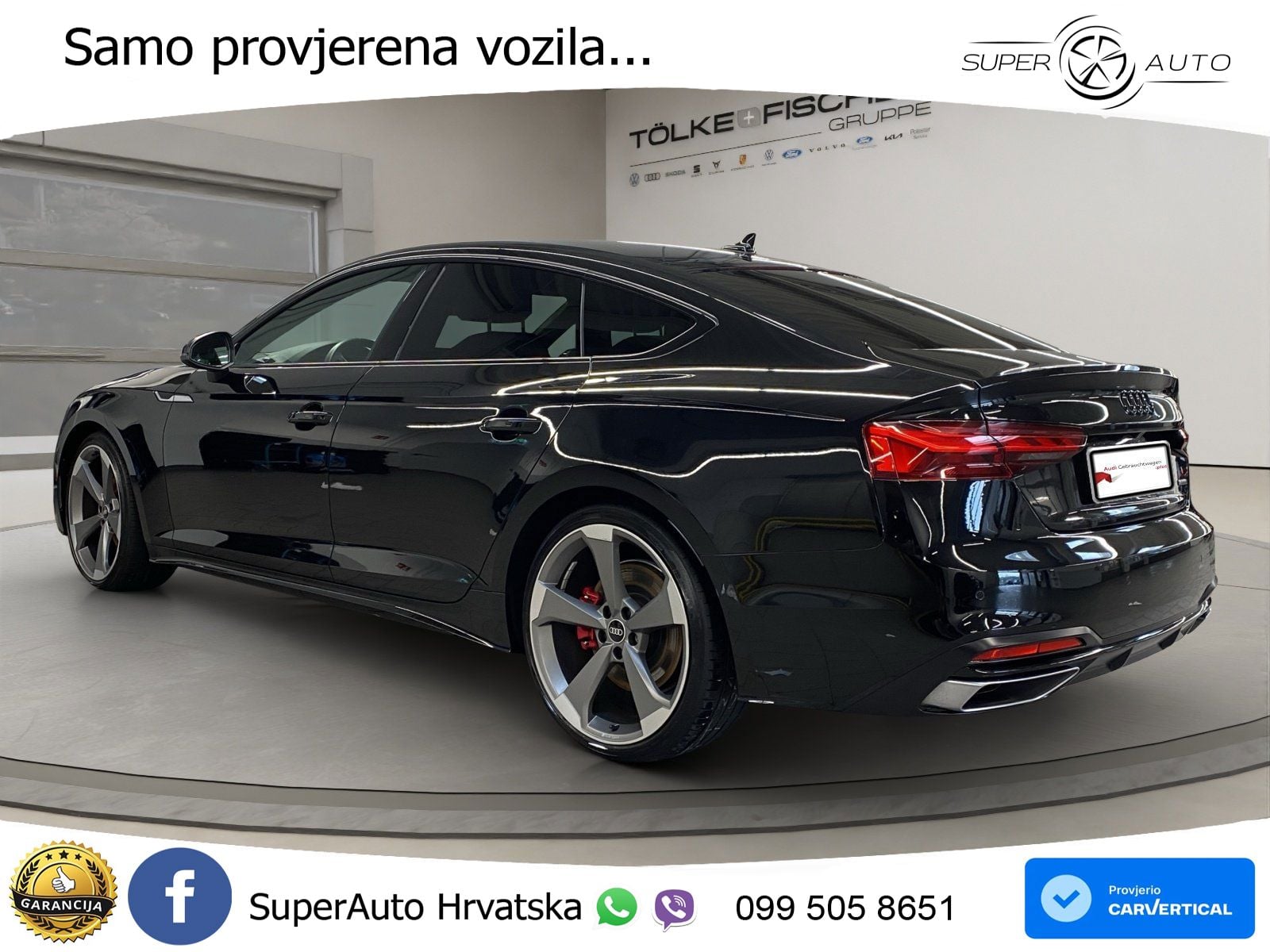 Audi A5 Sportback 45 TFSI (265 KS) quattro S tronic advanced LED+GR SJED+ACC