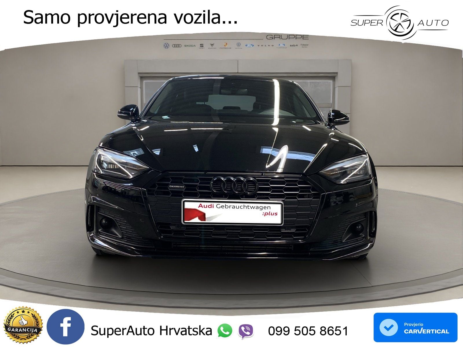 Audi A5 Sportback 45 TFSI (265 KS) quattro S tronic advanced LED+GR SJED+ACC