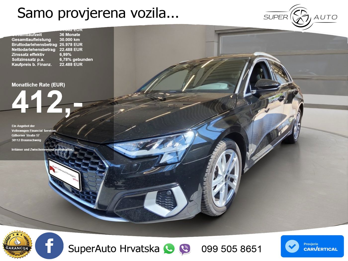 Audi A3 35 TFSI (150 KS) S tronic