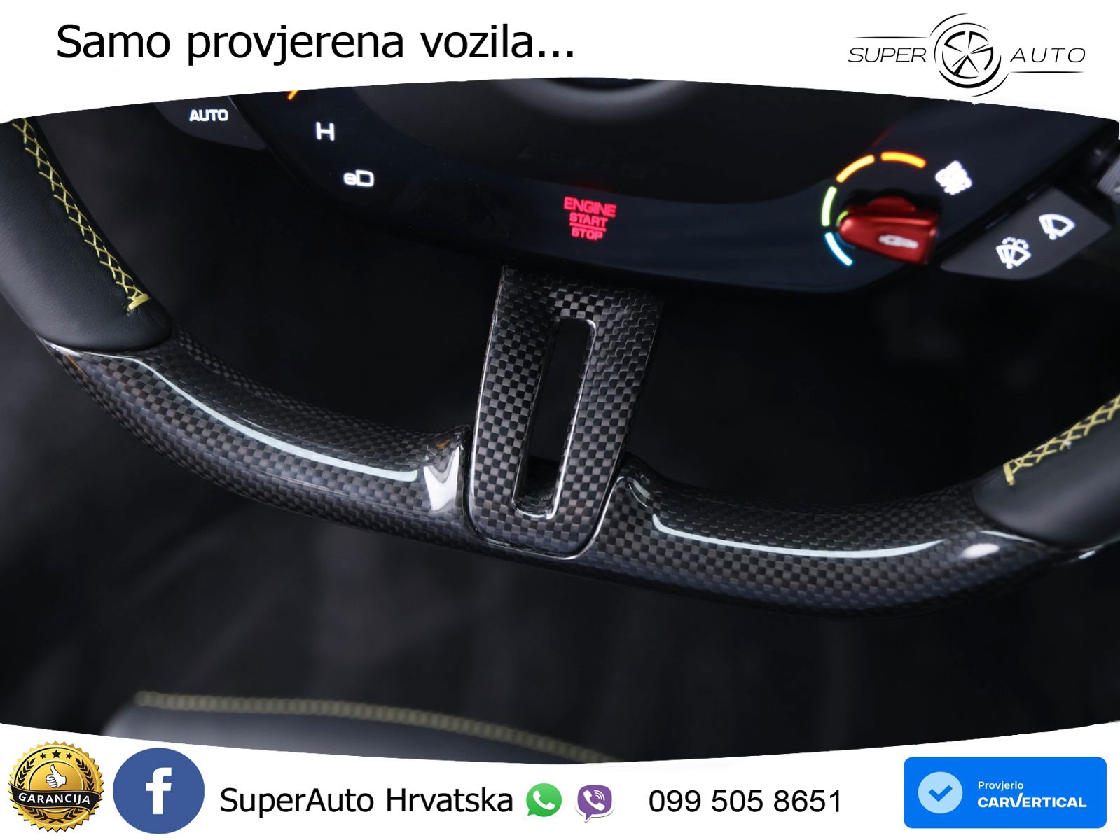 Ferrari 296 GTB 3.0 V6 (830 KS) F1 DCT LED+GR SJED+ACC