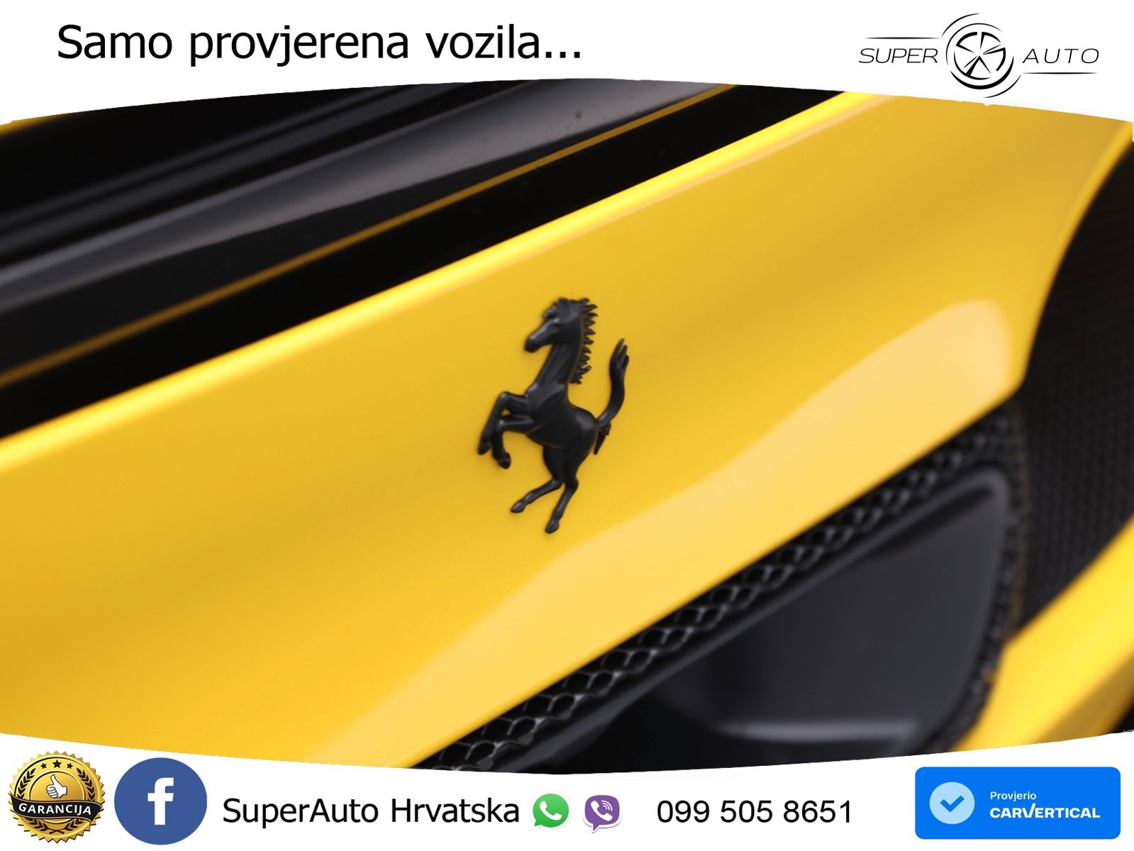 Ferrari 296 GTB 3.0 V6 (830 KS) F1 DCT LED+GR SJED+ACC