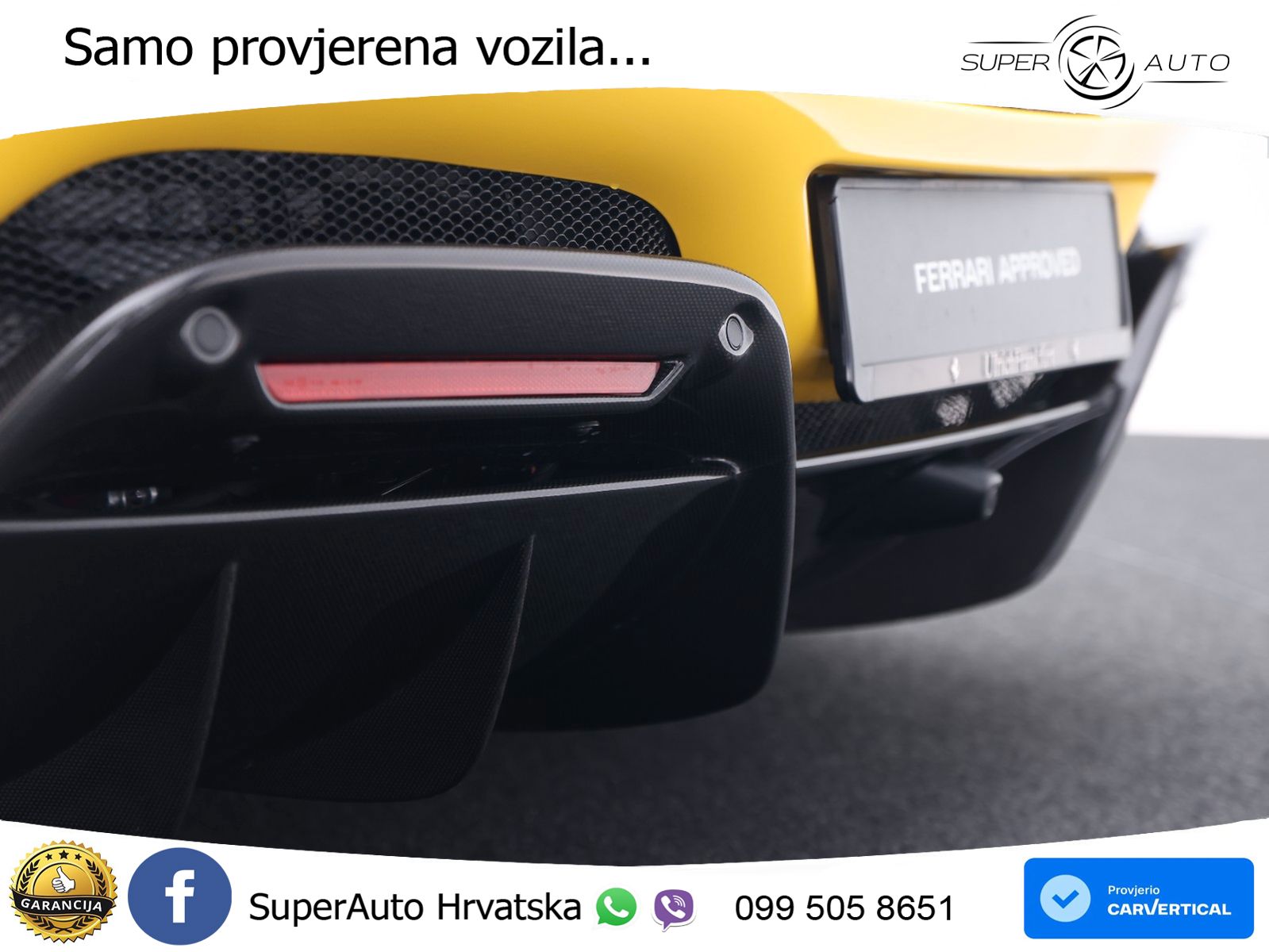 Ferrari 296 GTB 3.0 V6 (830 KS) F1 DCT LED+GR SJED+ACC