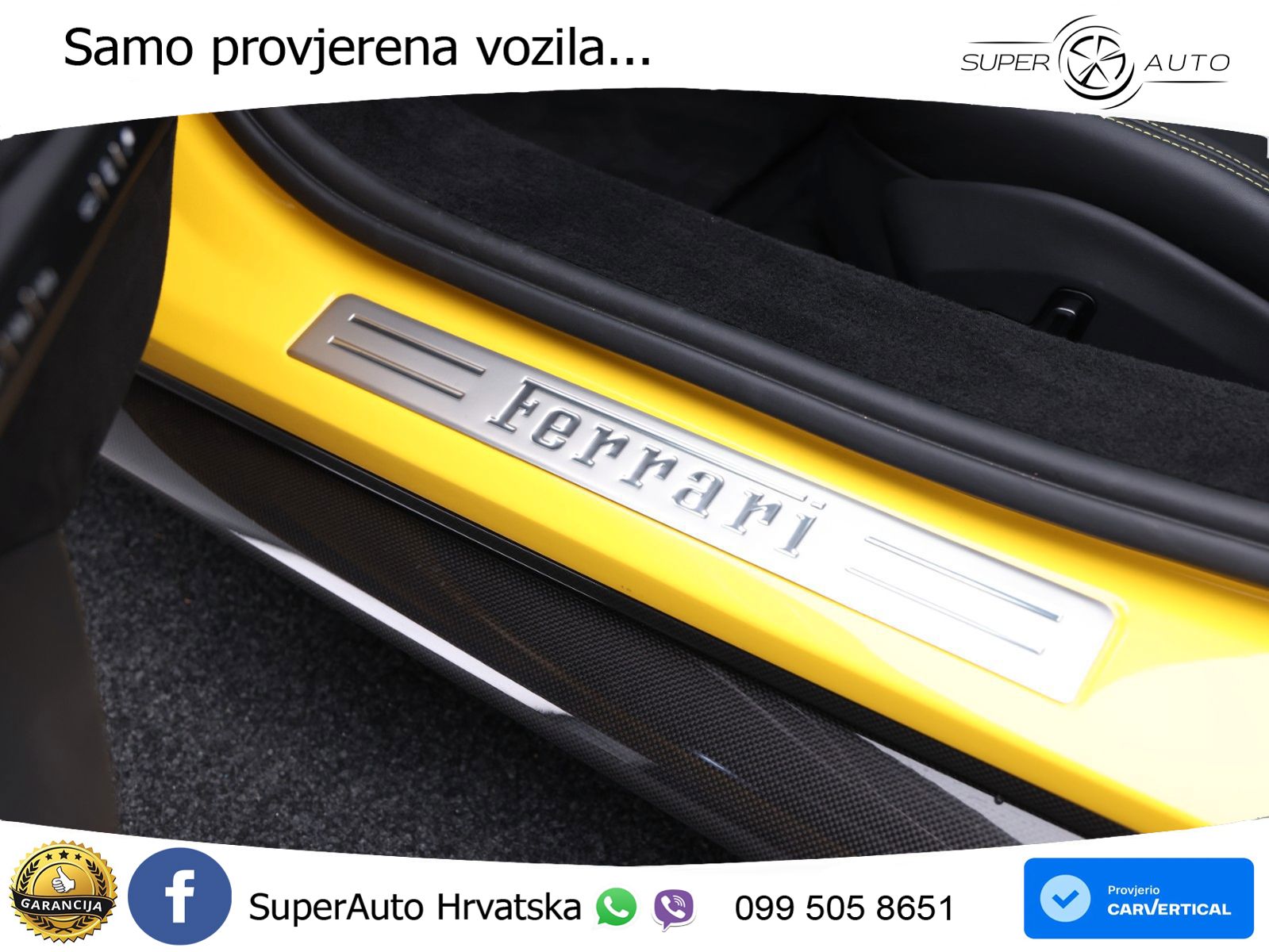 Ferrari 296 GTB 3.0 V6 (830 KS) F1 DCT LED+GR SJED+ACC