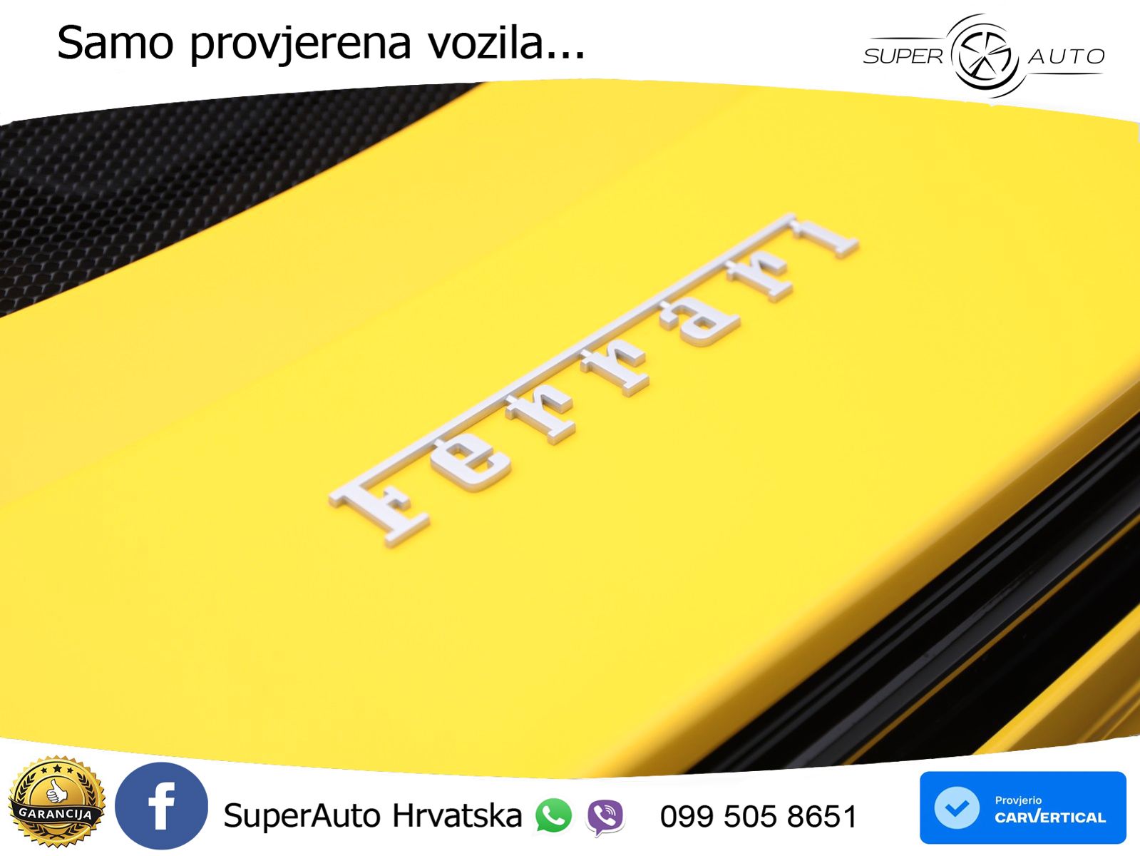 Ferrari 296 GTB 3.0 V6 (830 KS) F1 DCT LED+GR SJED+ACC